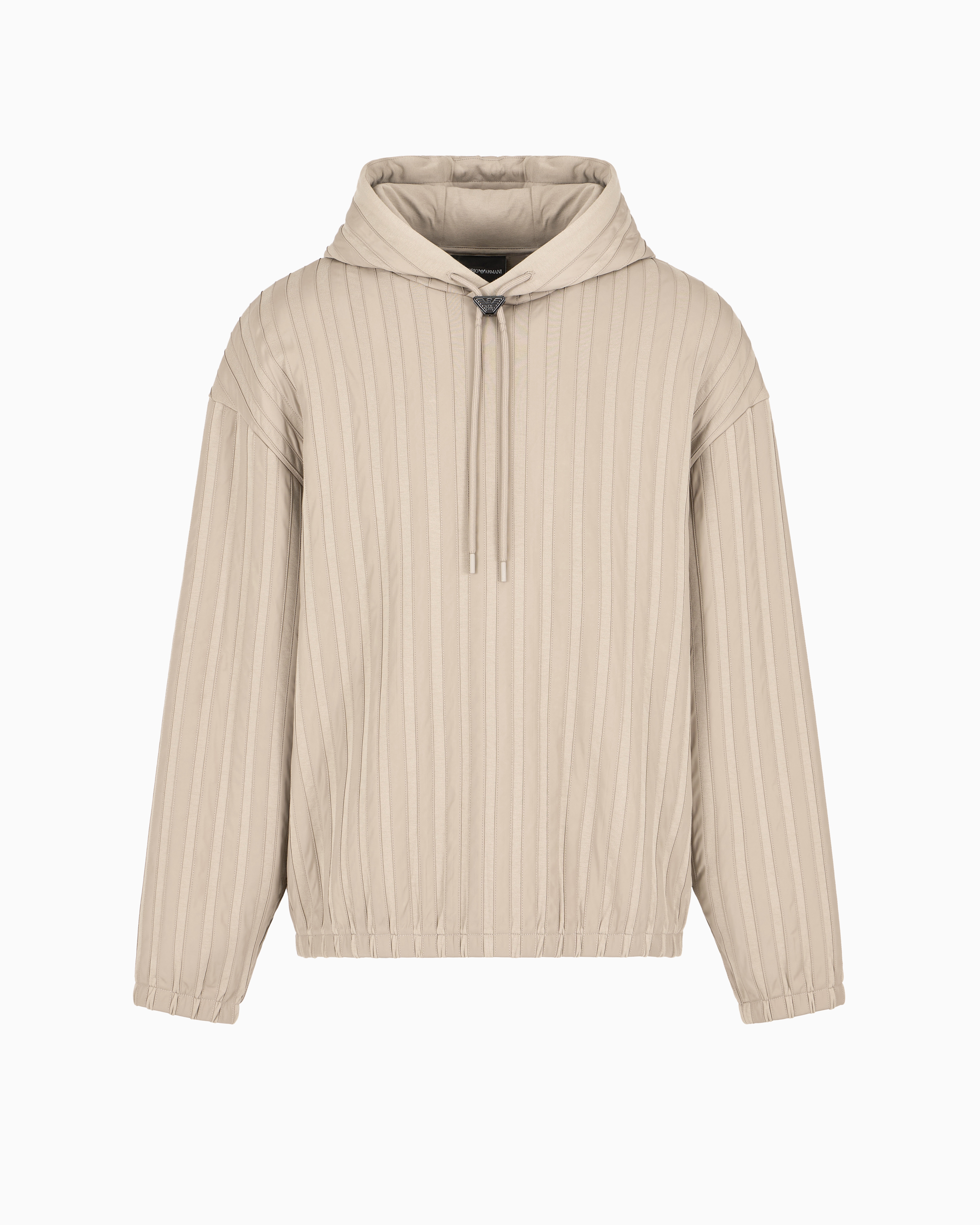 Emporio Armani Hoodies In Beige