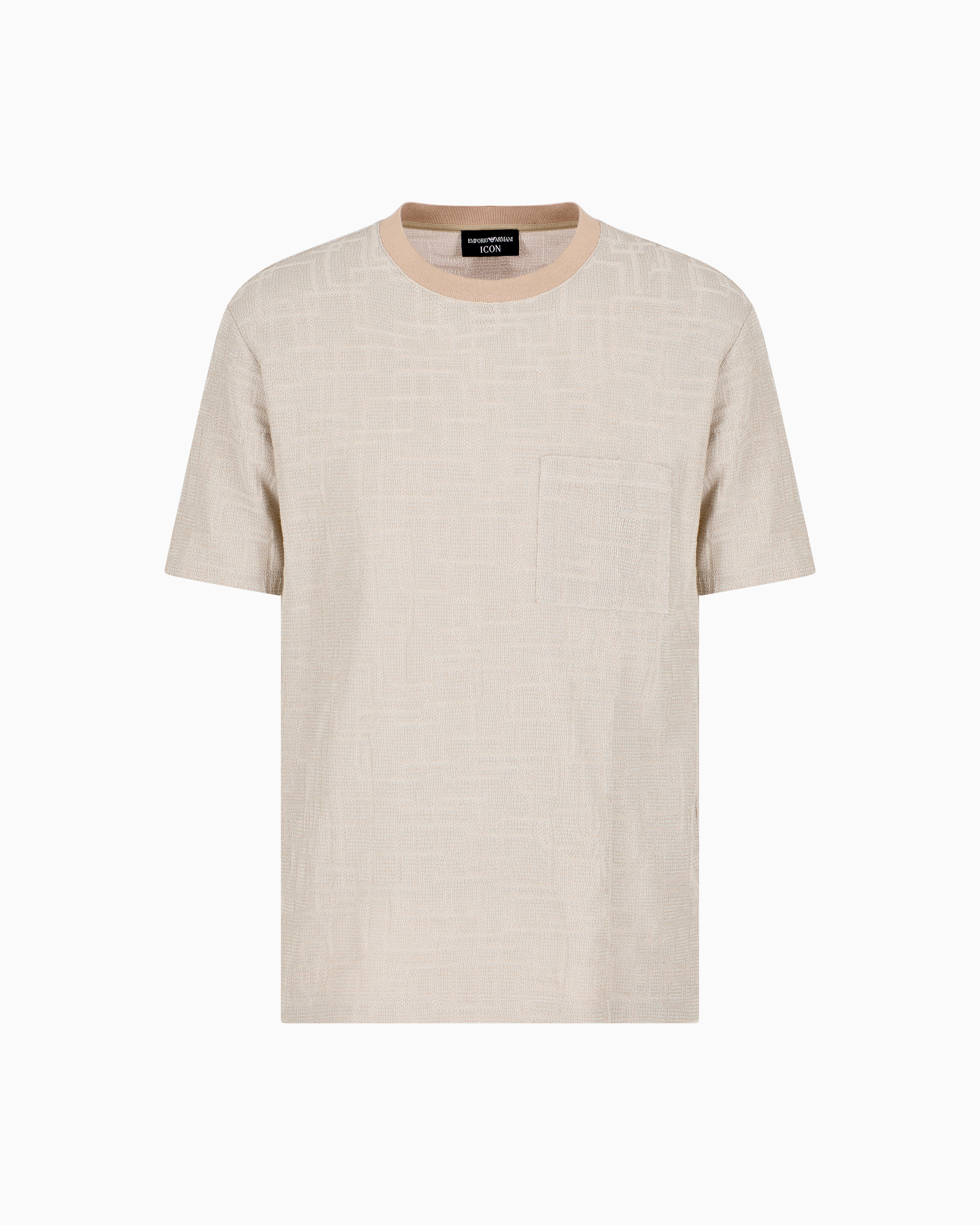 Tシャツ・カットソー EMPORIO ARMANI Men T Shirts EM001033AF10017M1052 BEIGE EMPORIO ARMANI T-Shirt e Polo Uomo 3D1FM6 1JTKZ 0650 Beige