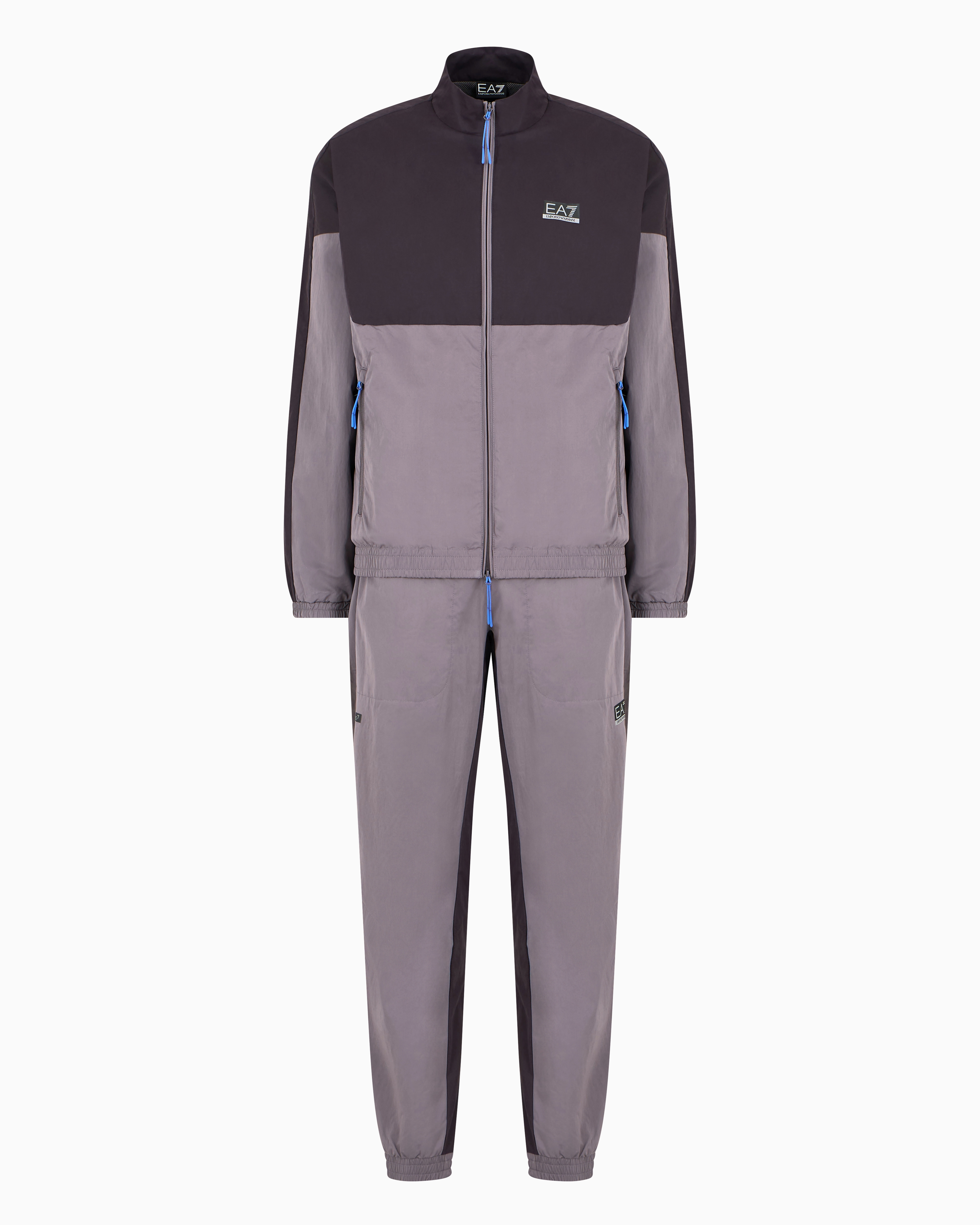 Ea7 Dynamic Athlete Tracksuit In Ventus7 Technical Fabric In Gray