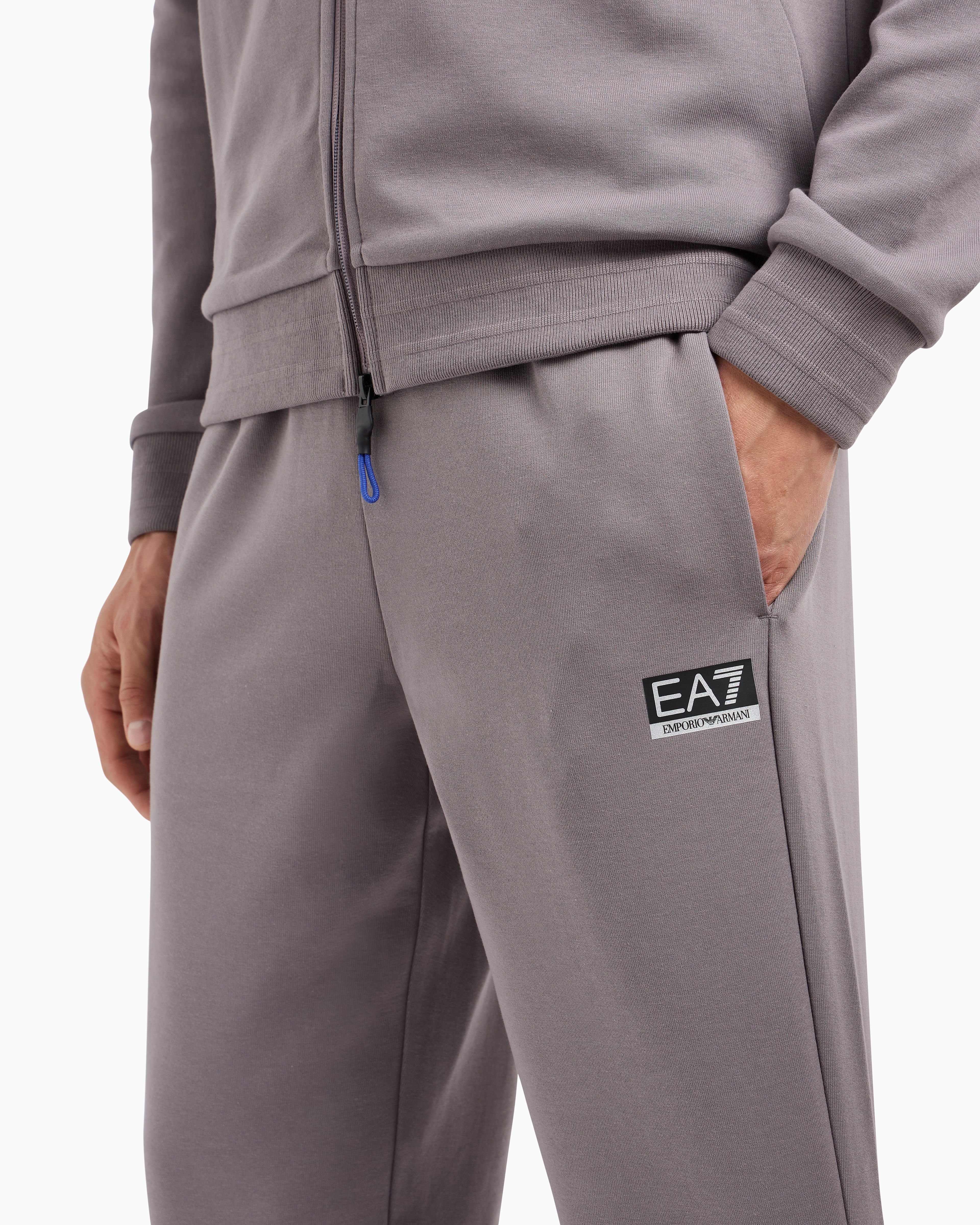 Ea7 Emporio Light Grey Armani Tracksuit Emporio Armani Ea7