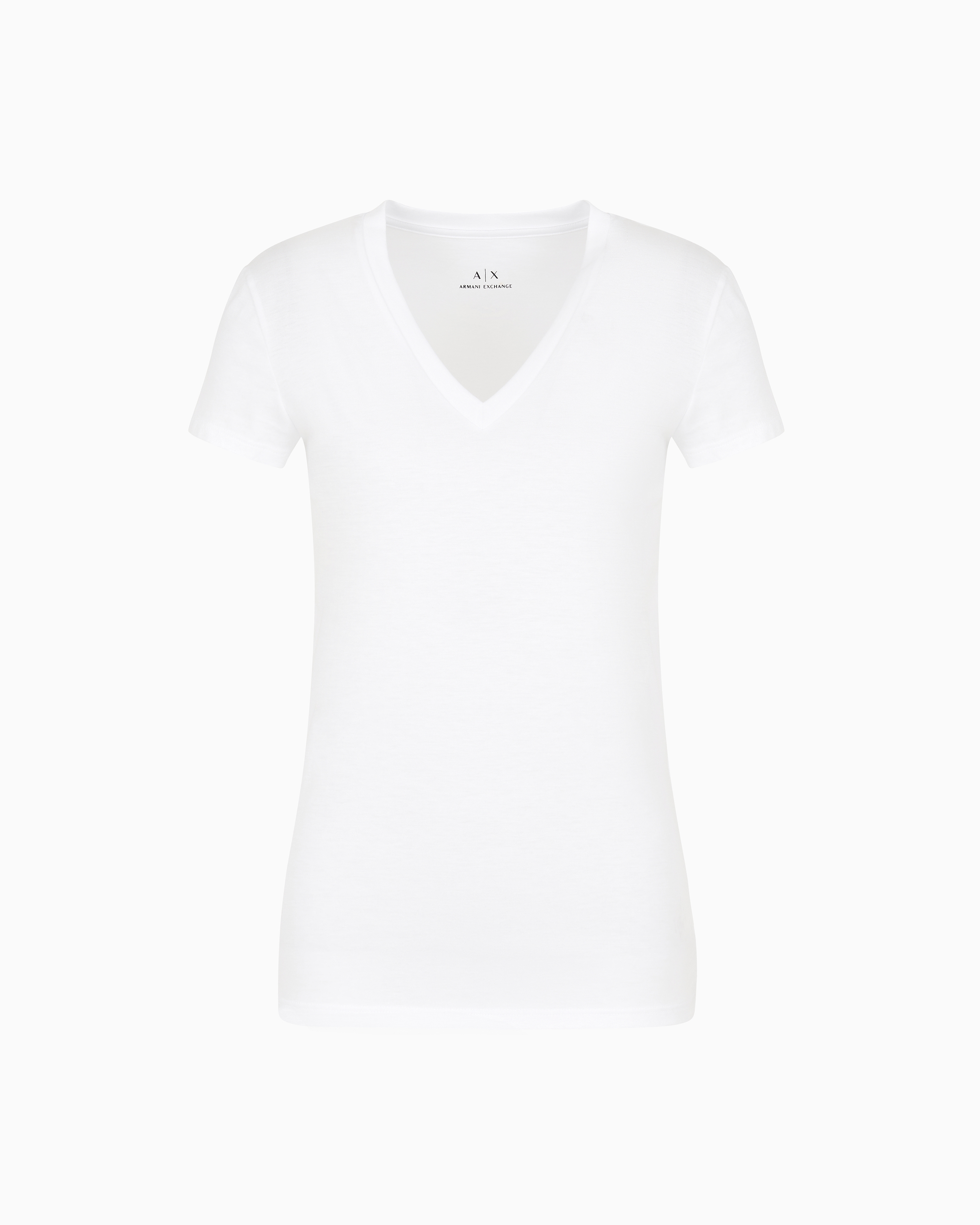 Armani Exchange Logo-print Cotton T-shirt In White