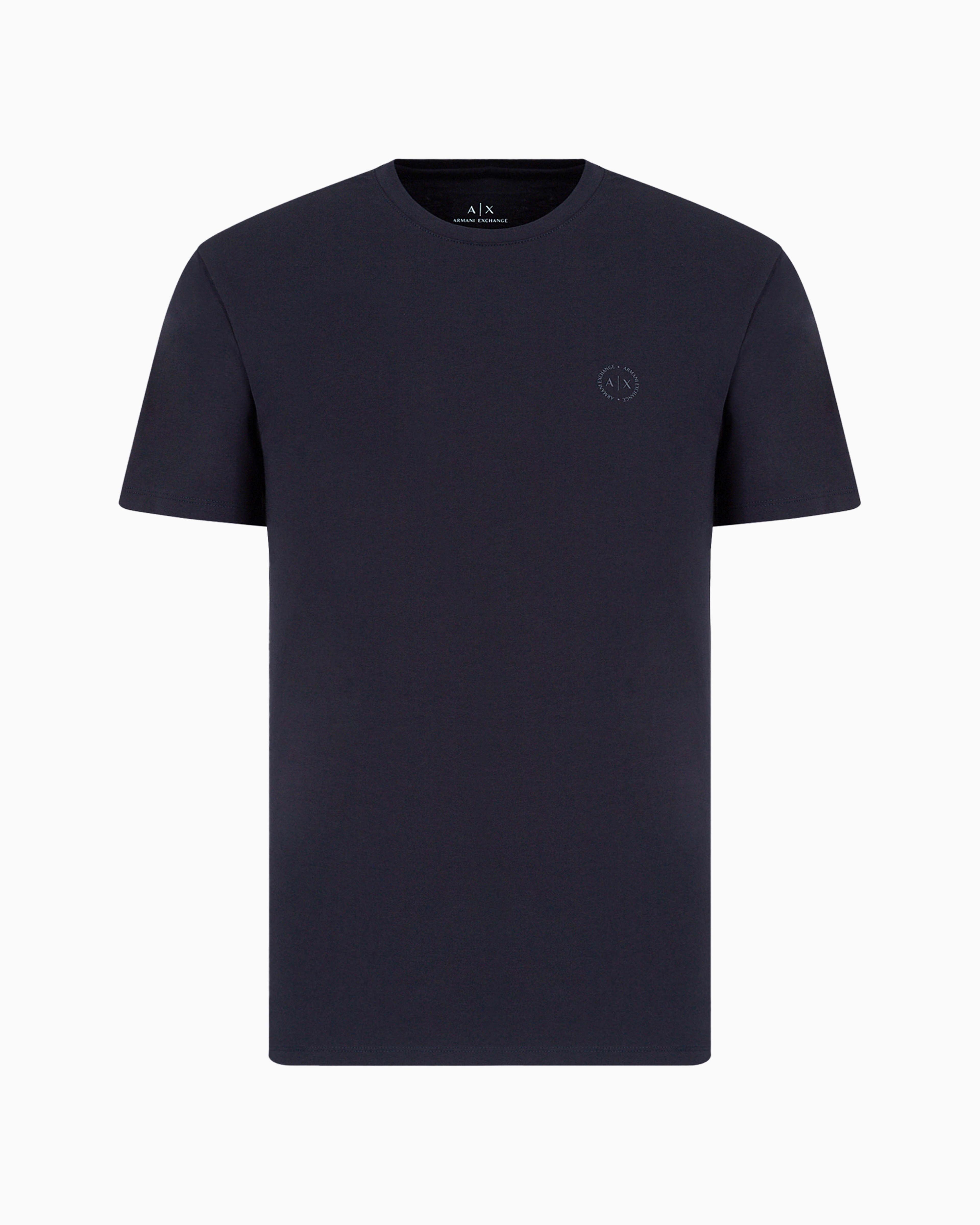 Armani Exchange Official Store T-shirt Coupe Classique En Jersey