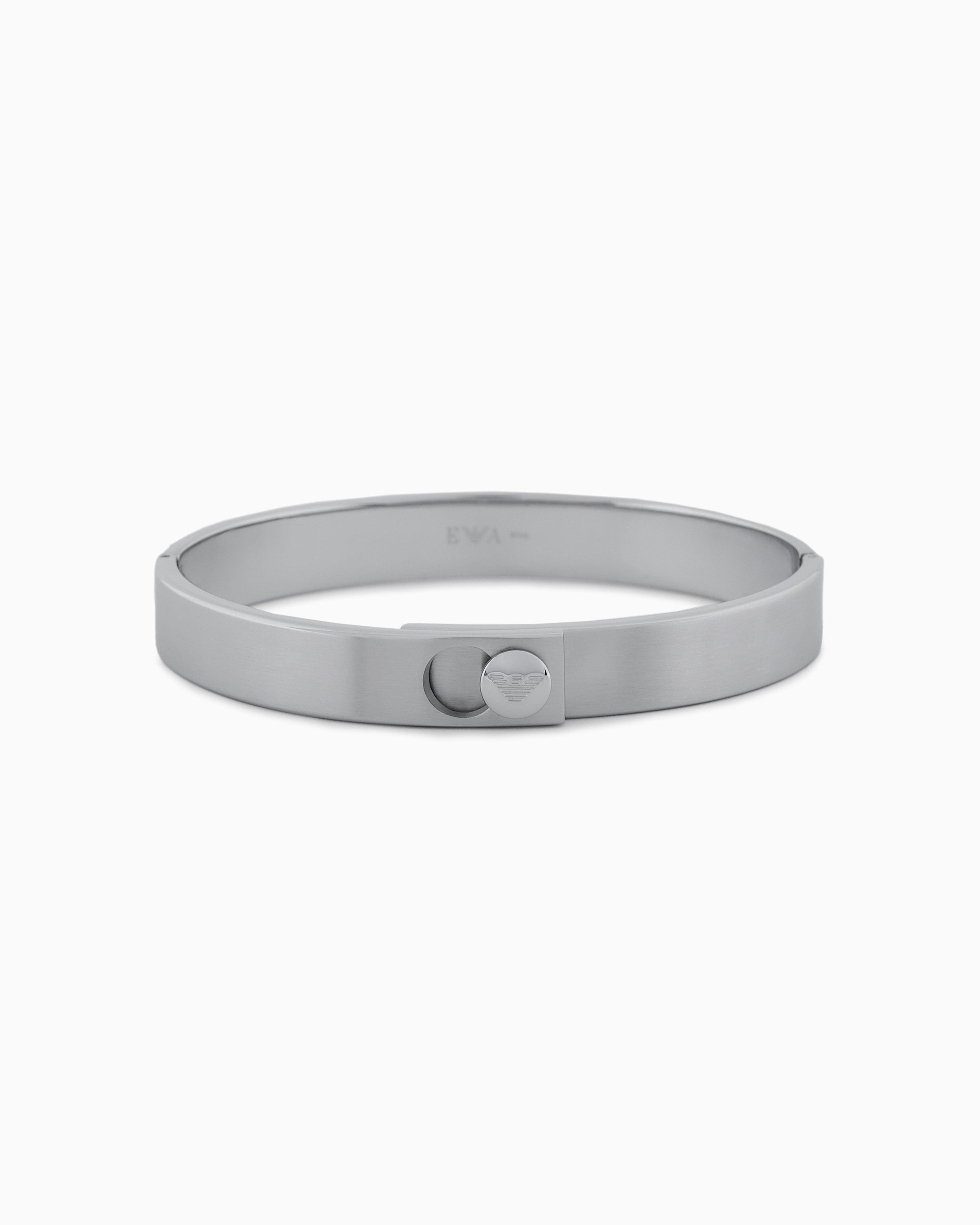 EMPORIO ARMANI STAINLESS STEEL BANGLE BRACELET 