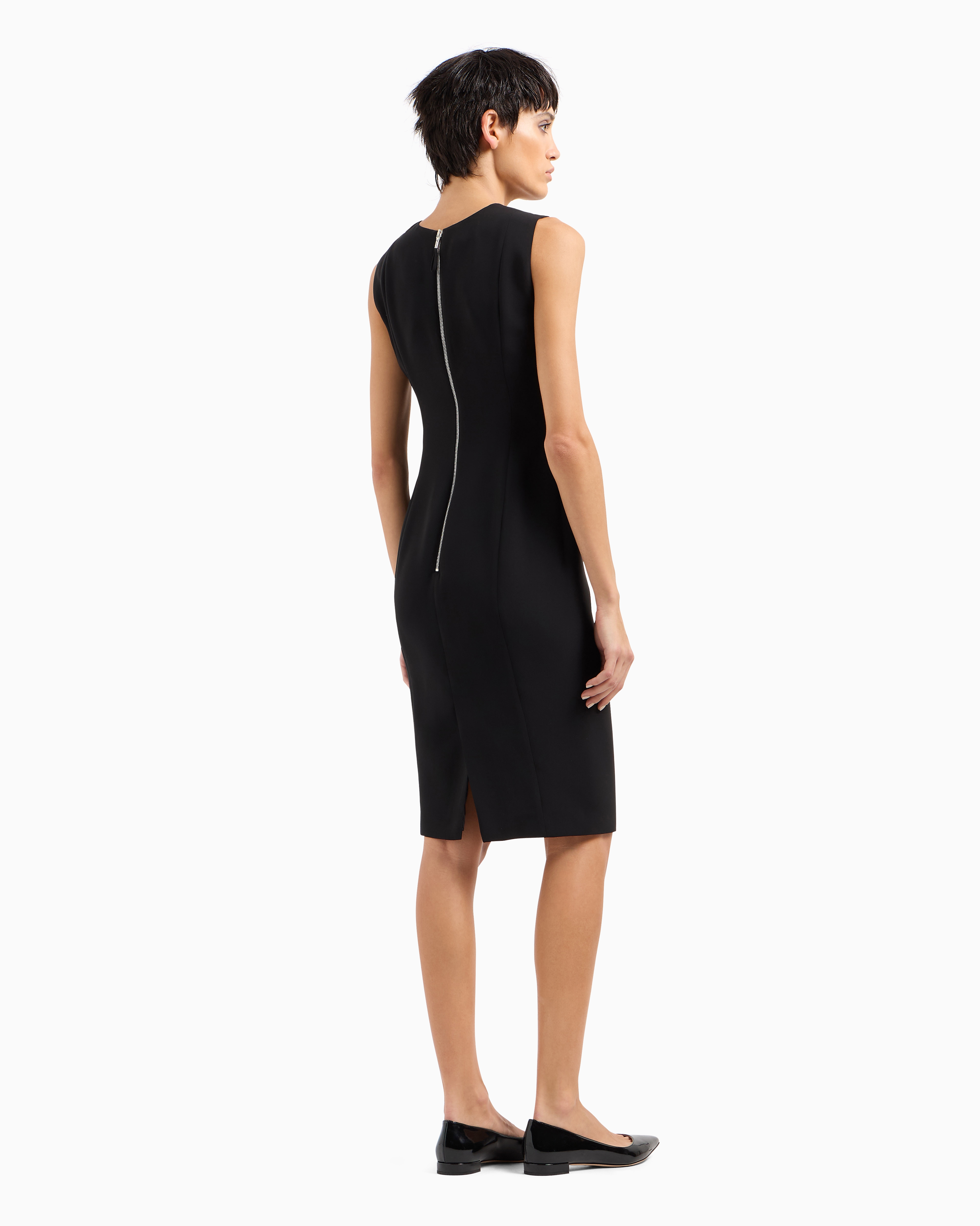 Giorgio Armani Official Store Midi-kleider In Schwarz