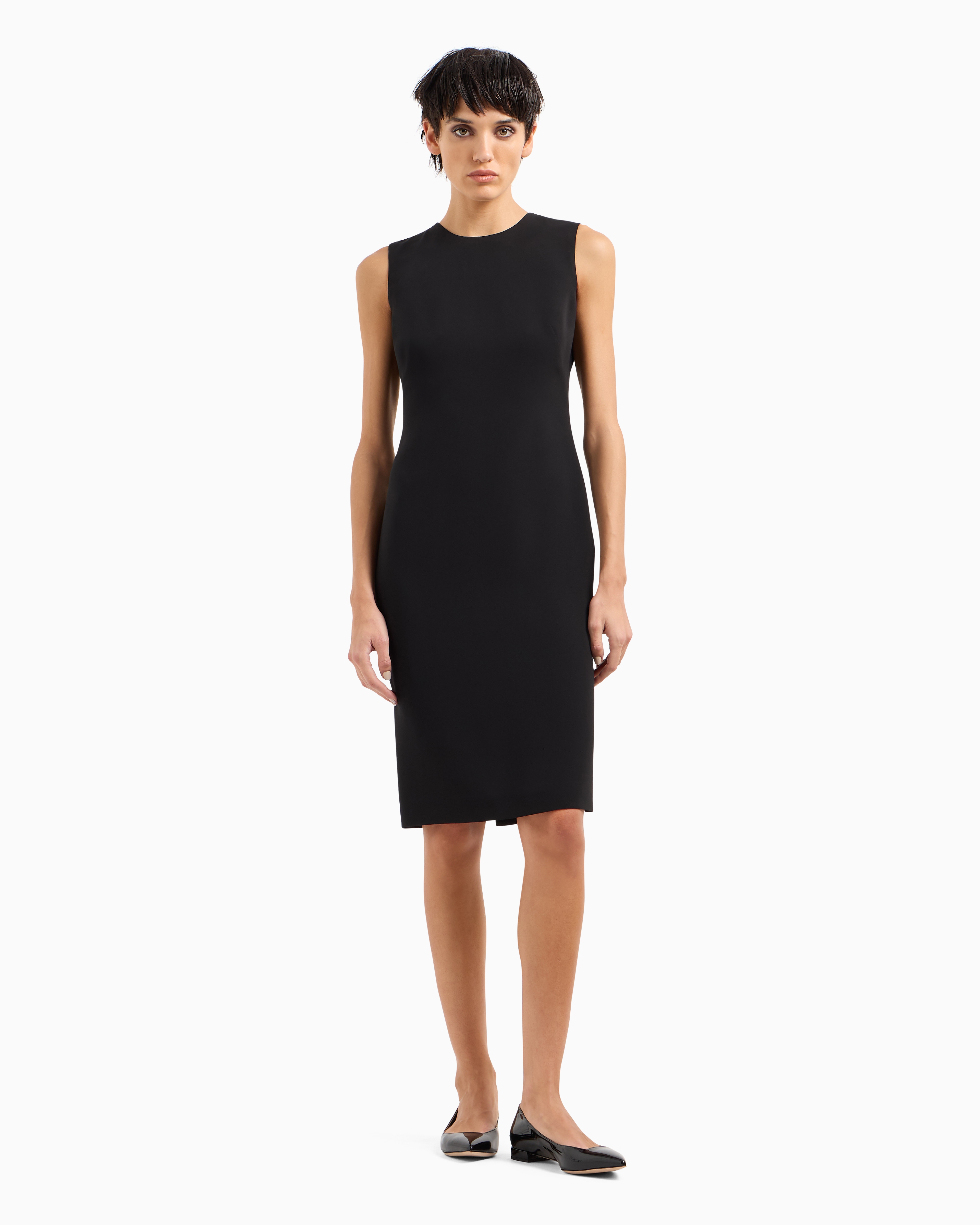 Giorgio Armani Official Store Midi-kleider In Schwarz
