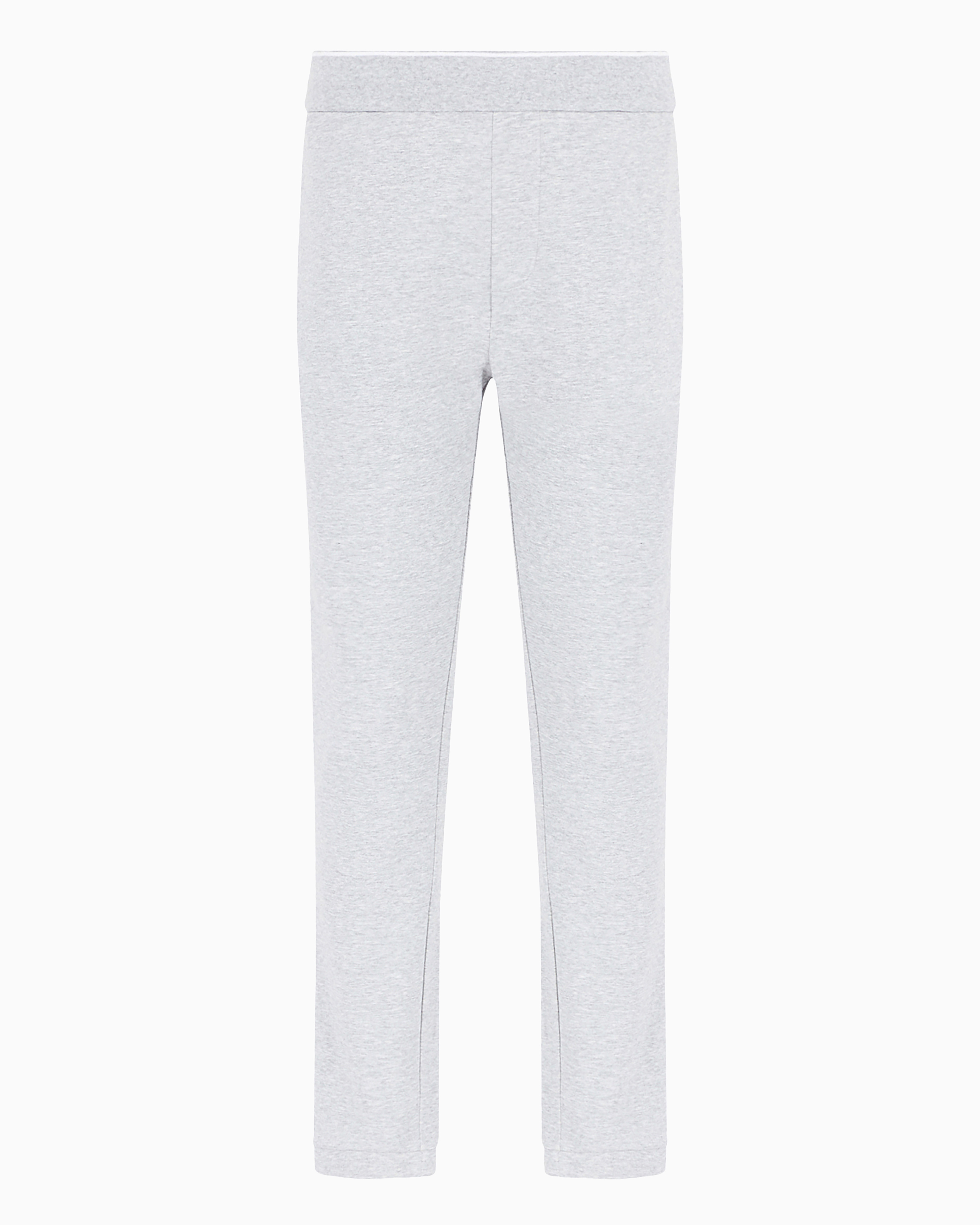 Armani Exchange Soft Yarn Jogger Pants With Logo In Grey