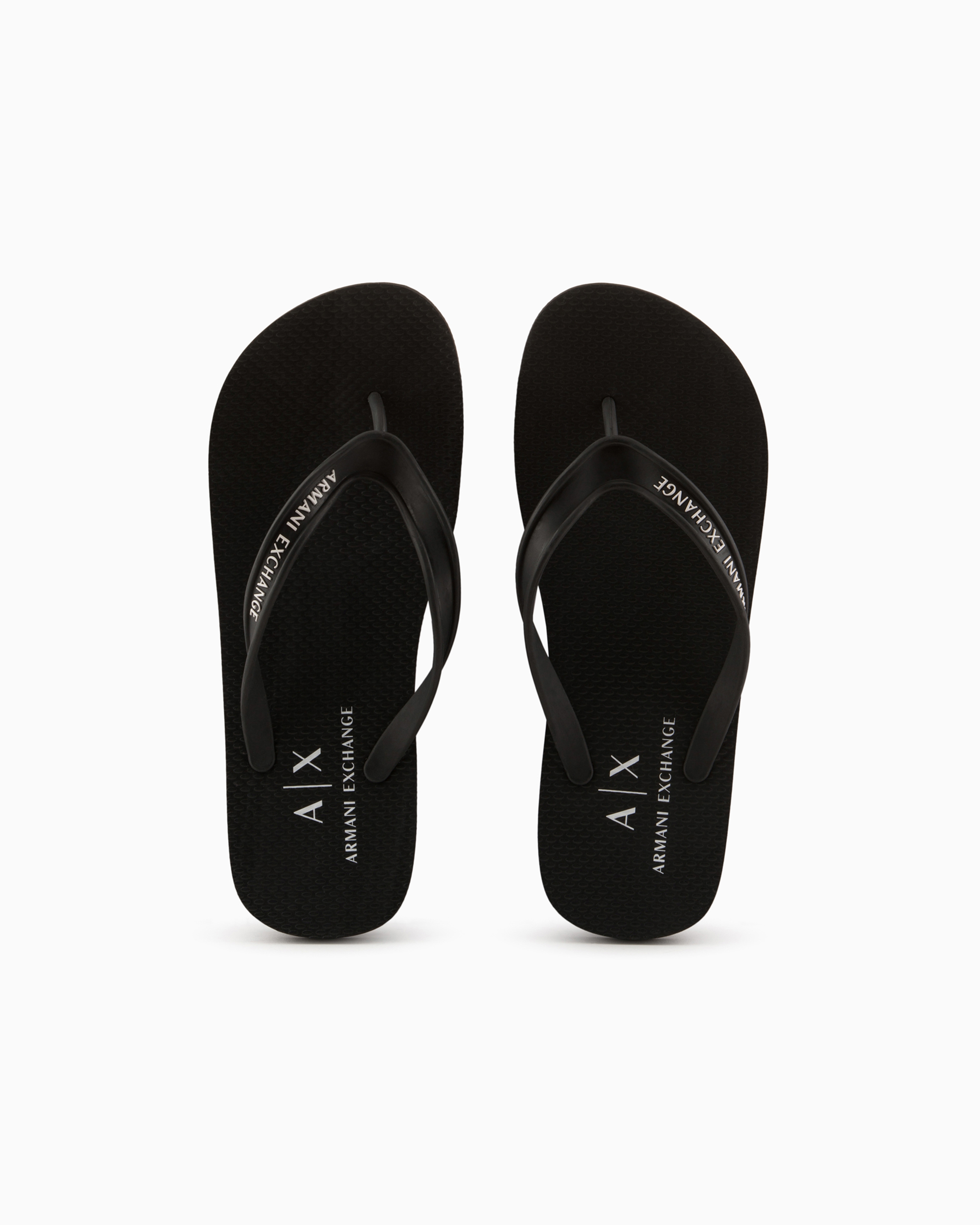 Armani Exchange Official Store Slides In Schwarz