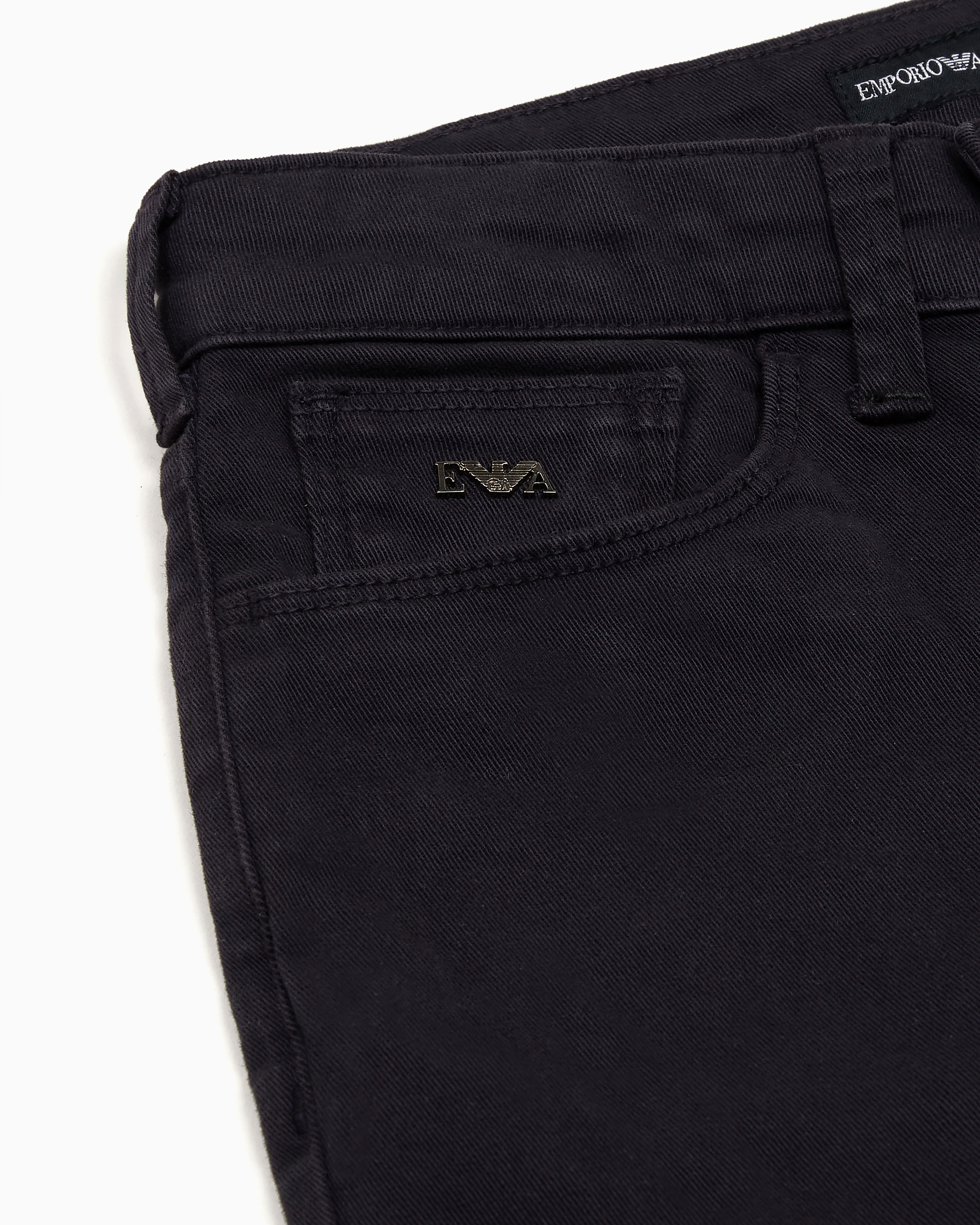 Emporio Armani J06 Denim Jeans In Navy Blue