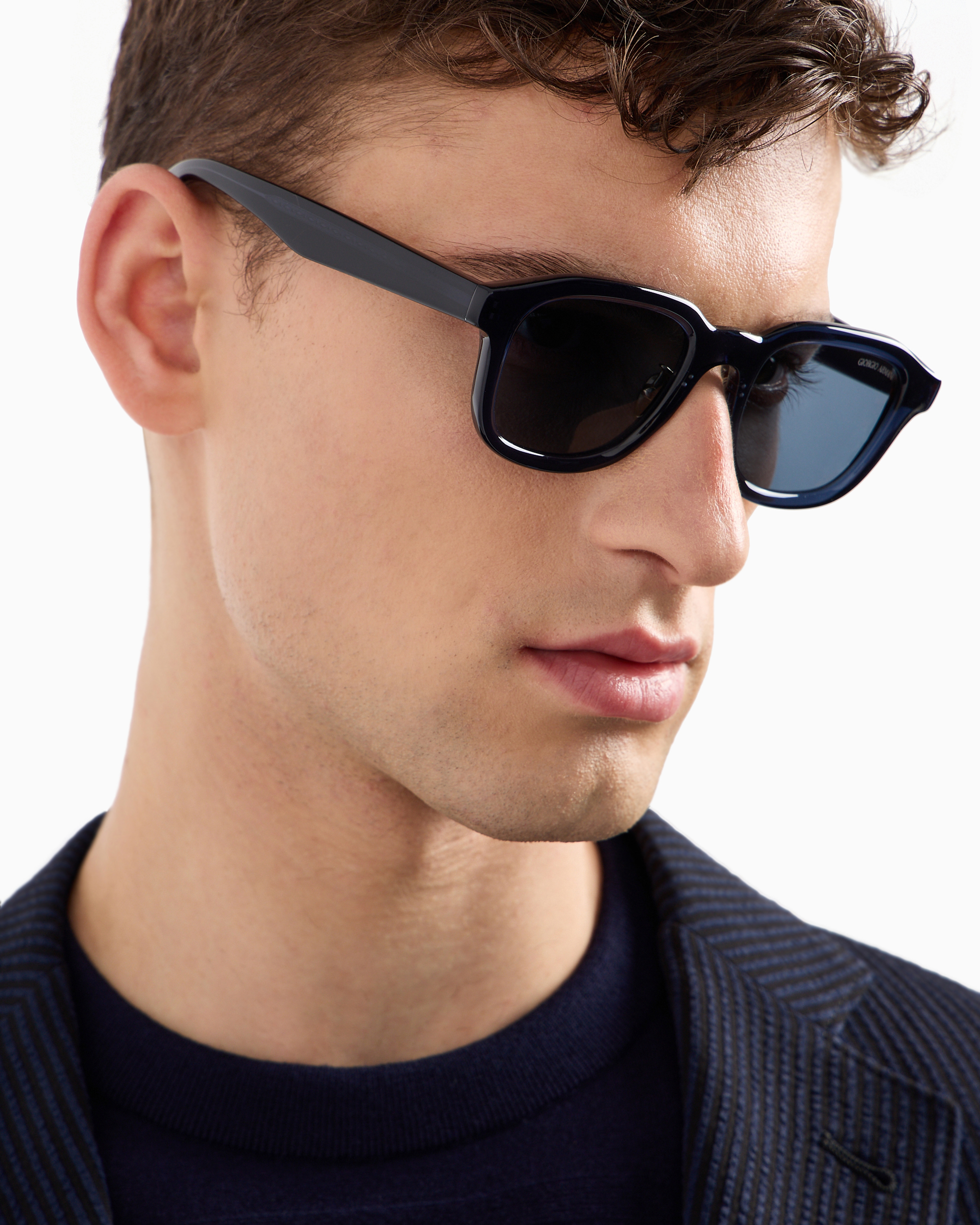 Giorgio Armani Sunglasses In Blue
