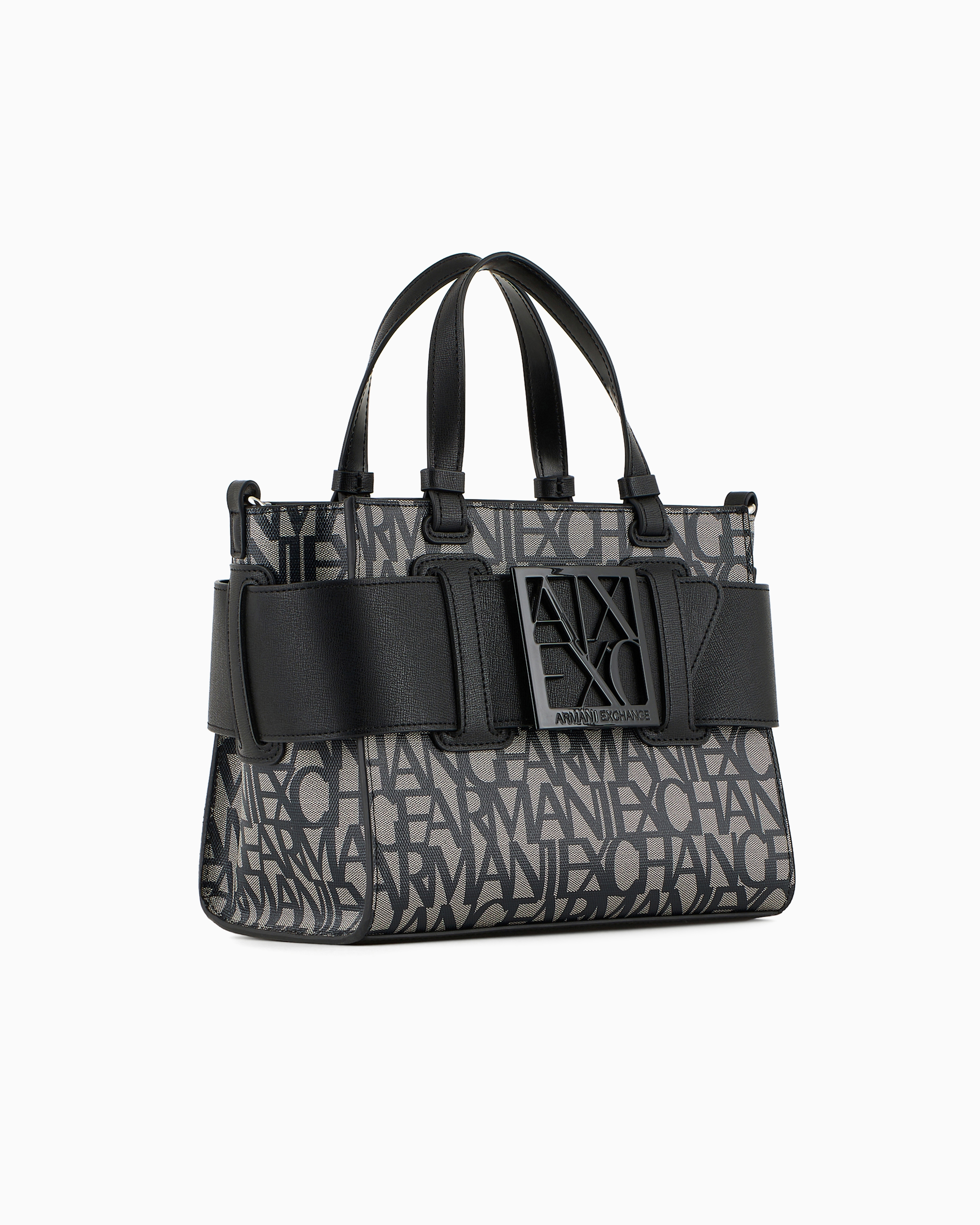 Armani Exchange Official Store Shoppers In Black
