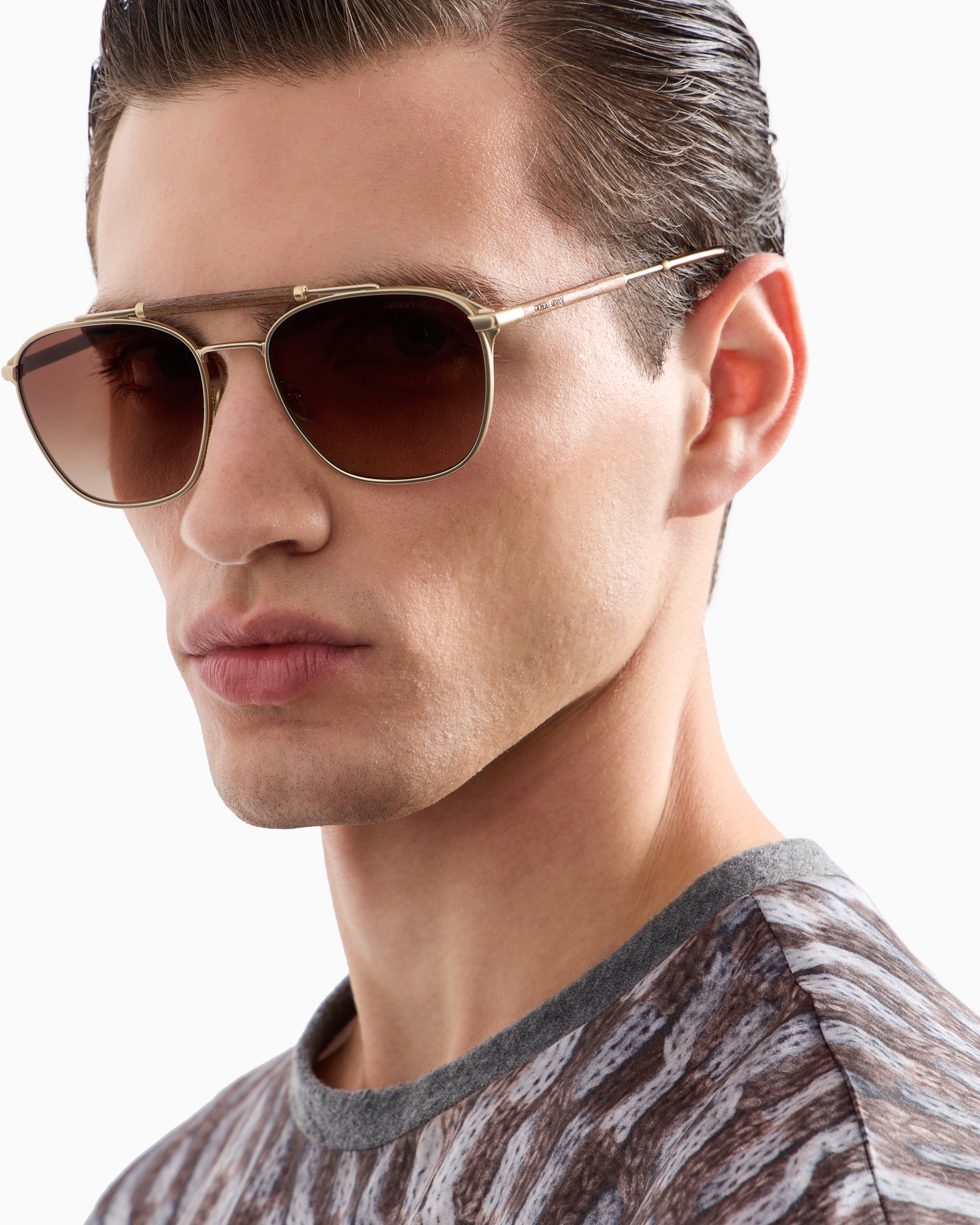 Giorgio Armani Square-frame Sunglasses