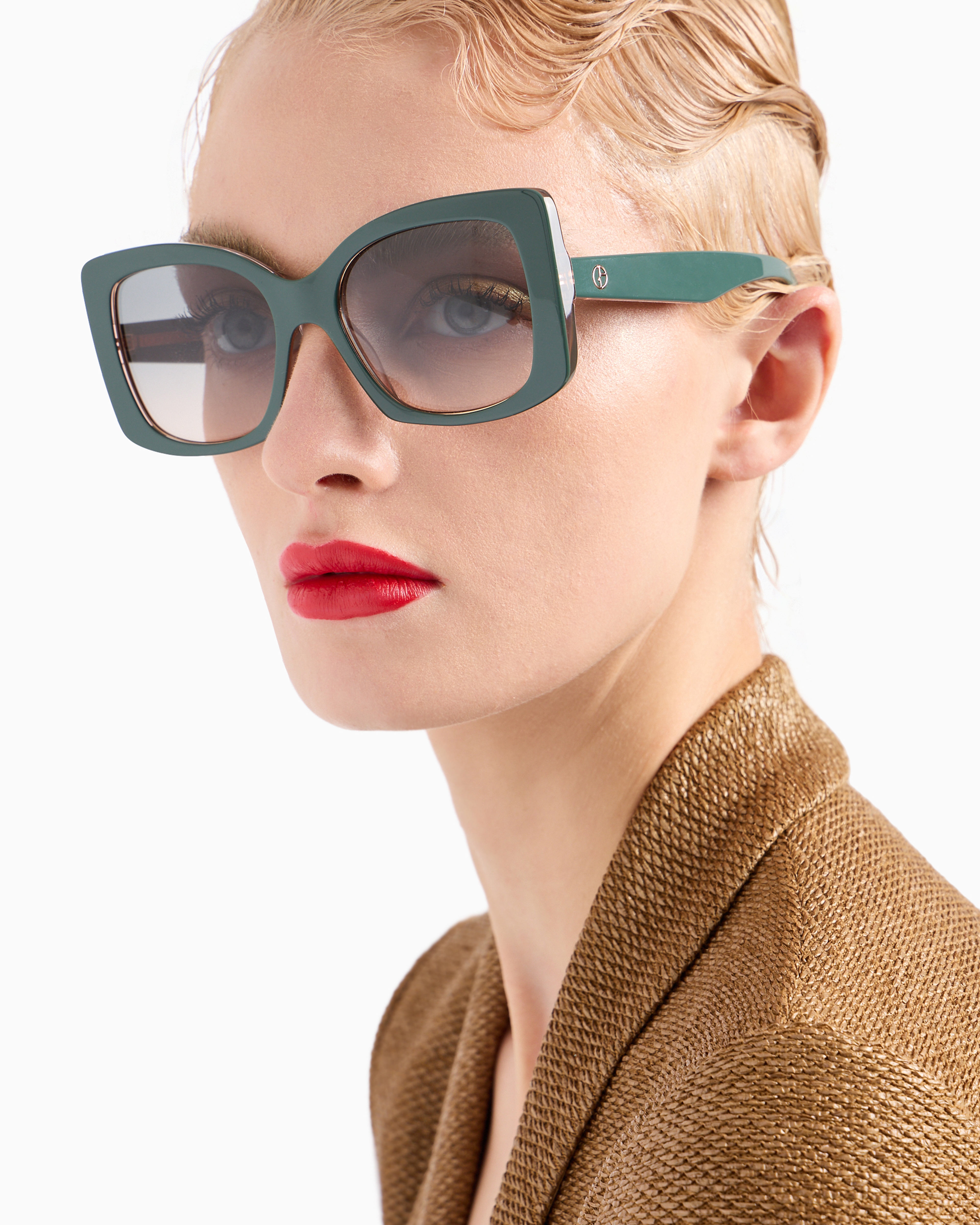 Giorgio Armani Sunglasses In Green