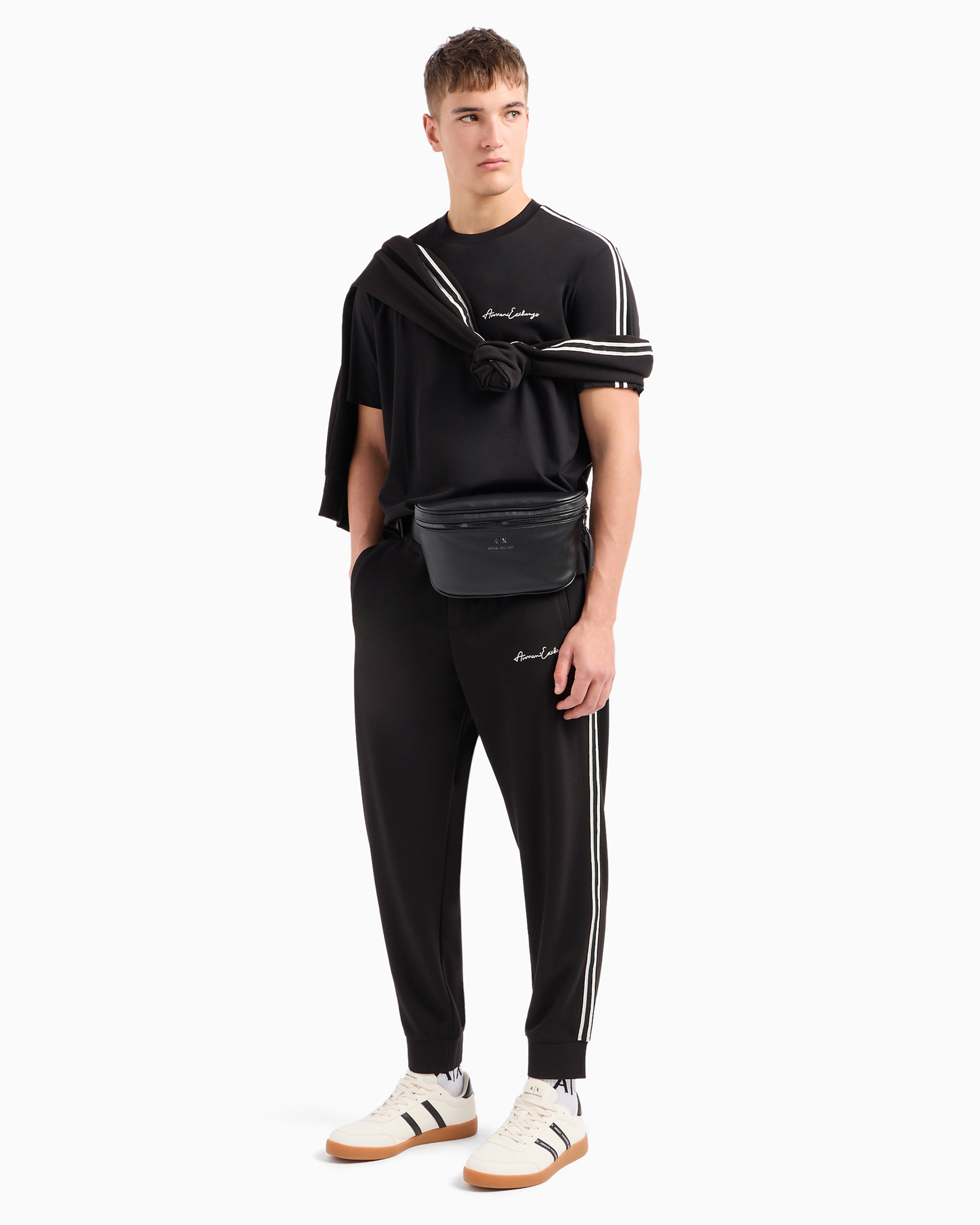 Armani Exchange Official Store Sweatpants In Black