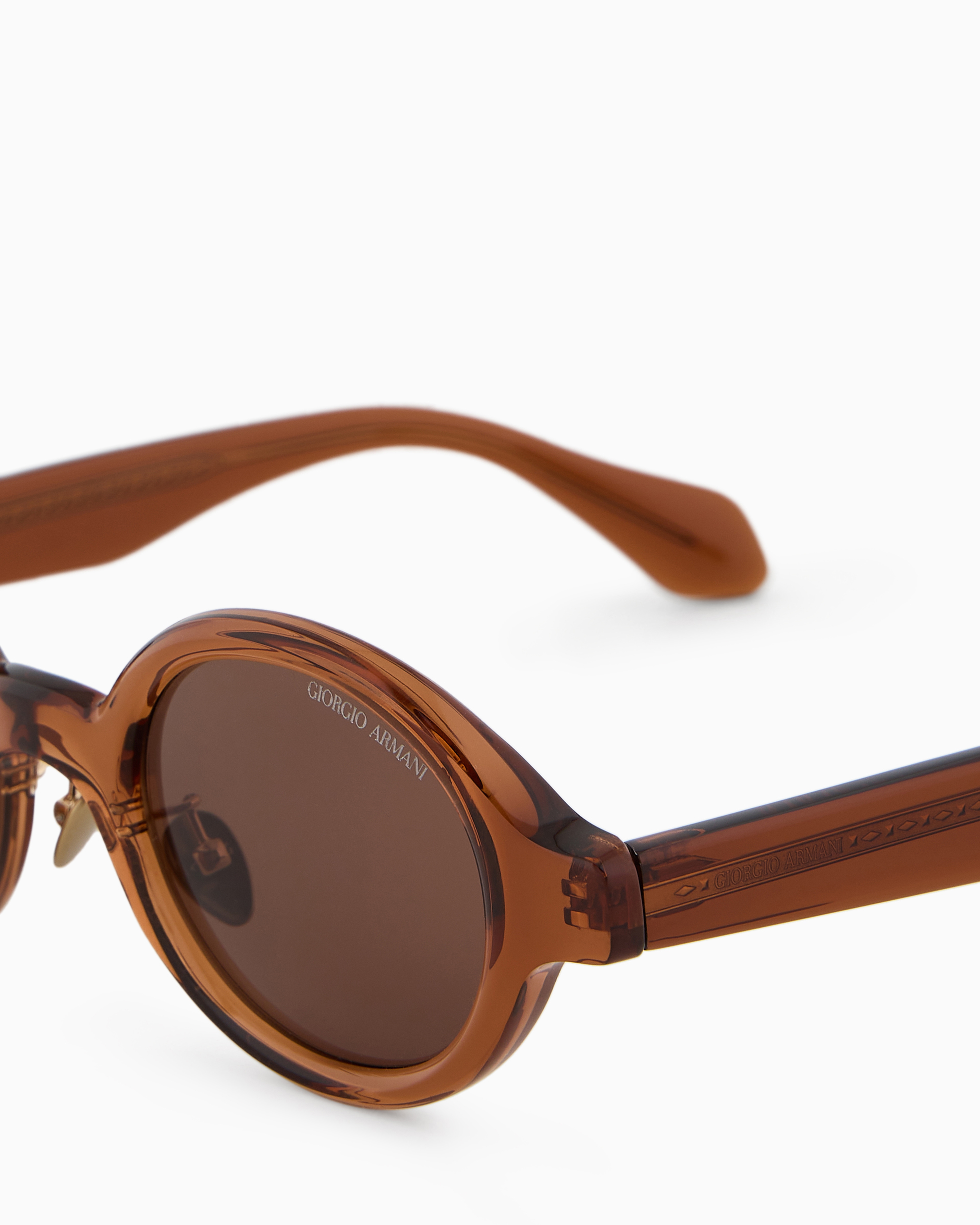 Giorgio Armani Sunglasses In Brown
