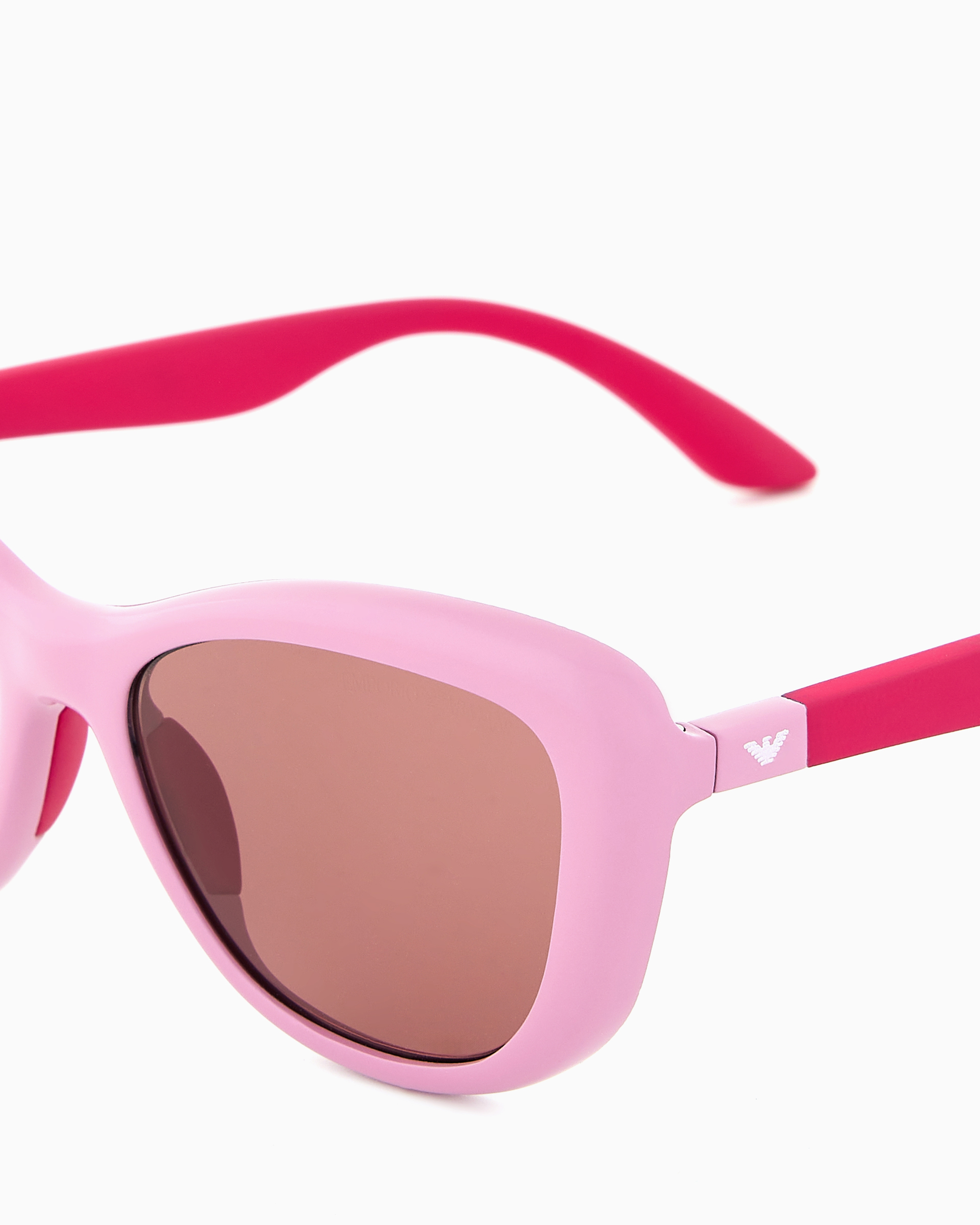 Emporio Armani Unisex Pink and White Sunglasses! Emporio Armani Kids 3007F Eyeglasses main image 3