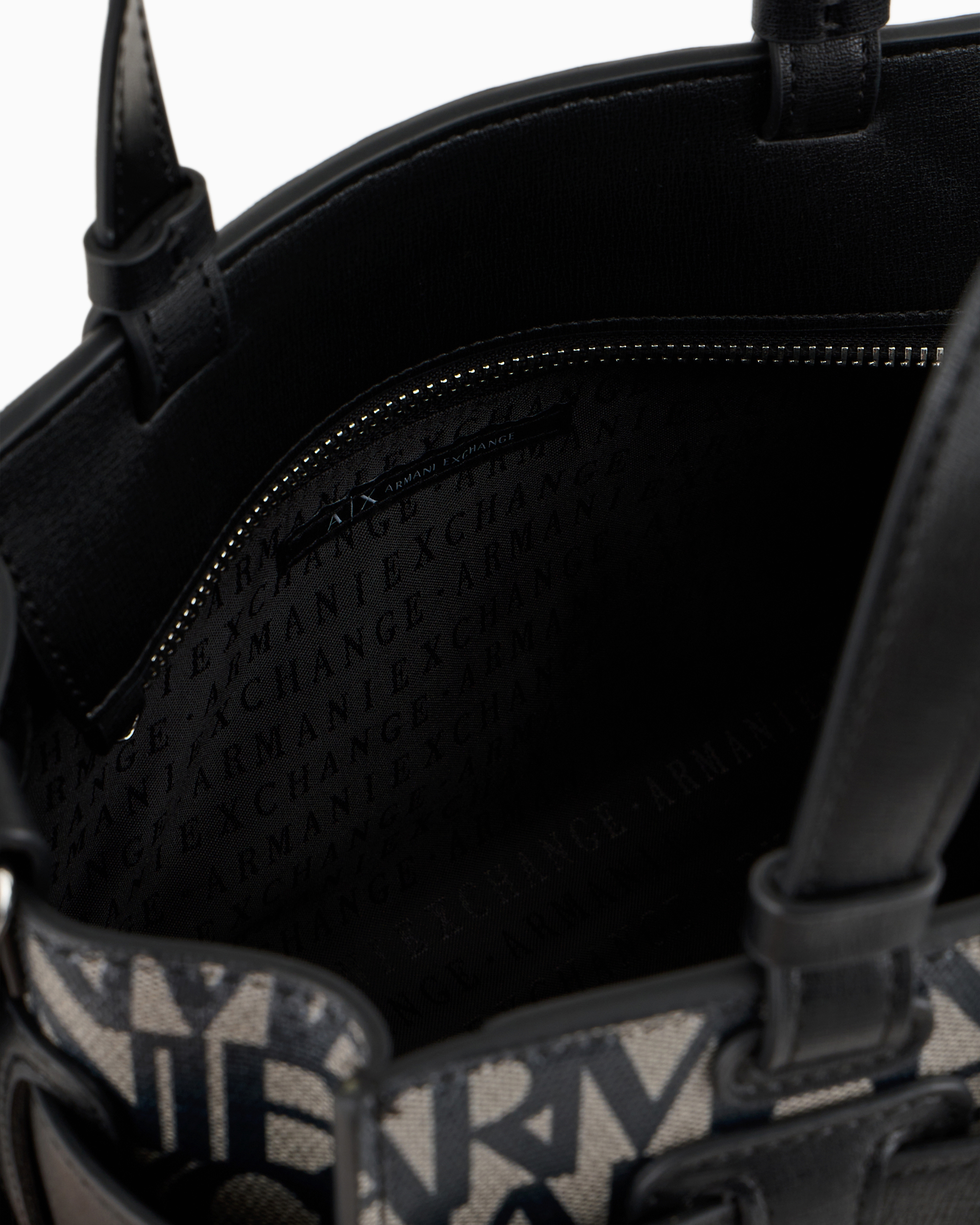 Armani Exchange Official Store Shoppers In Black