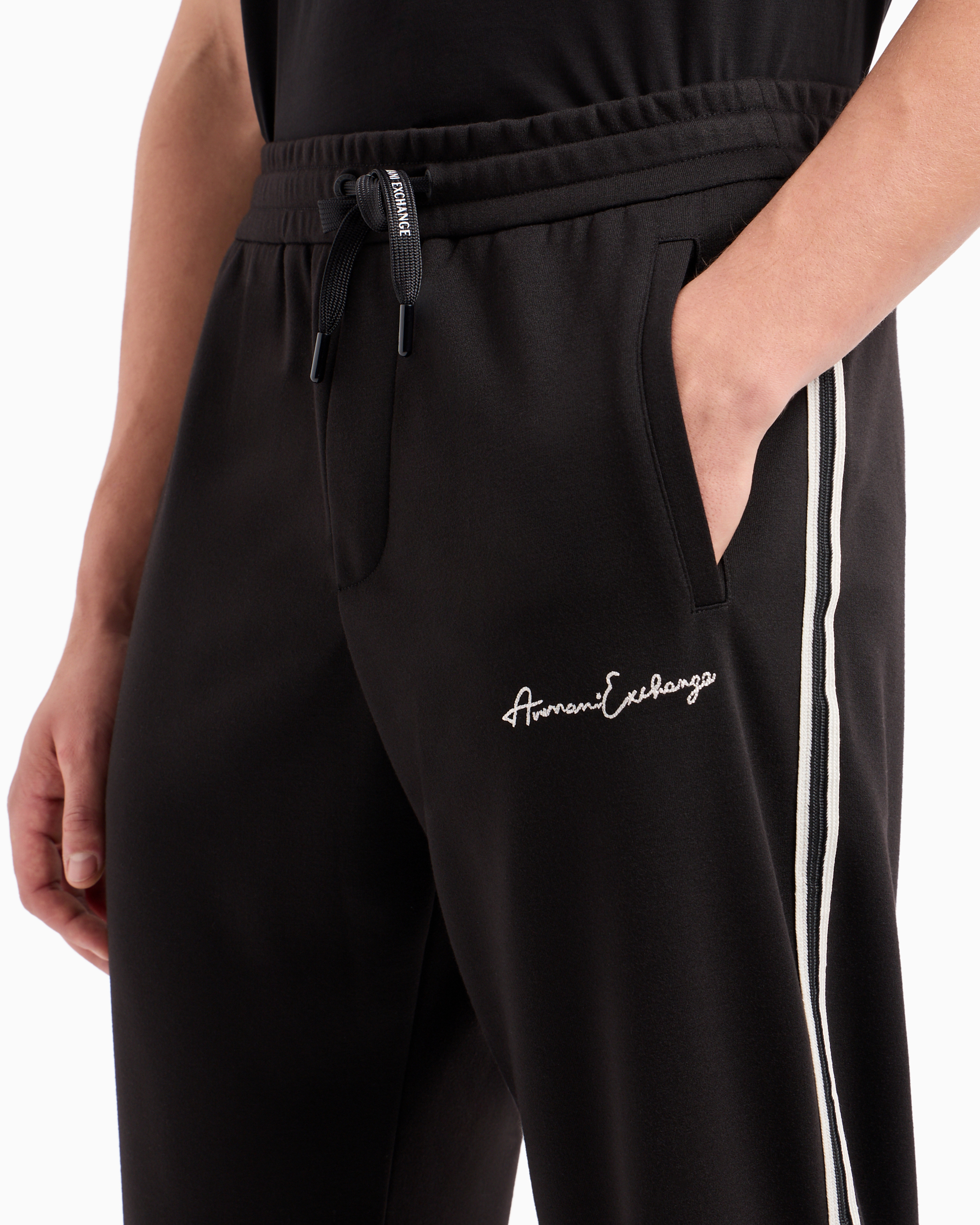 Armani Exchange Official Store Sweatpants In Black