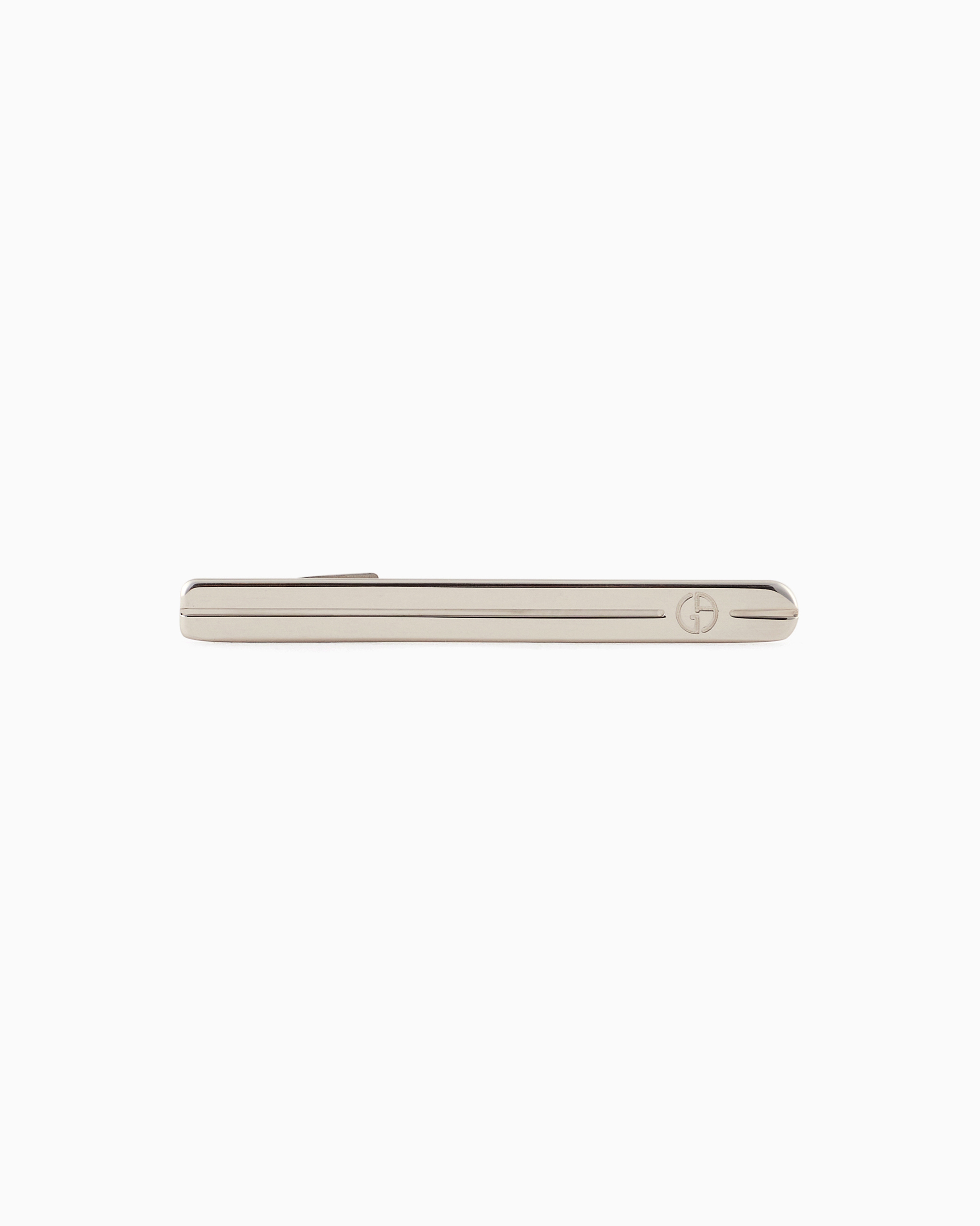 GIORGIO ARMANI SILVER TIE BAR