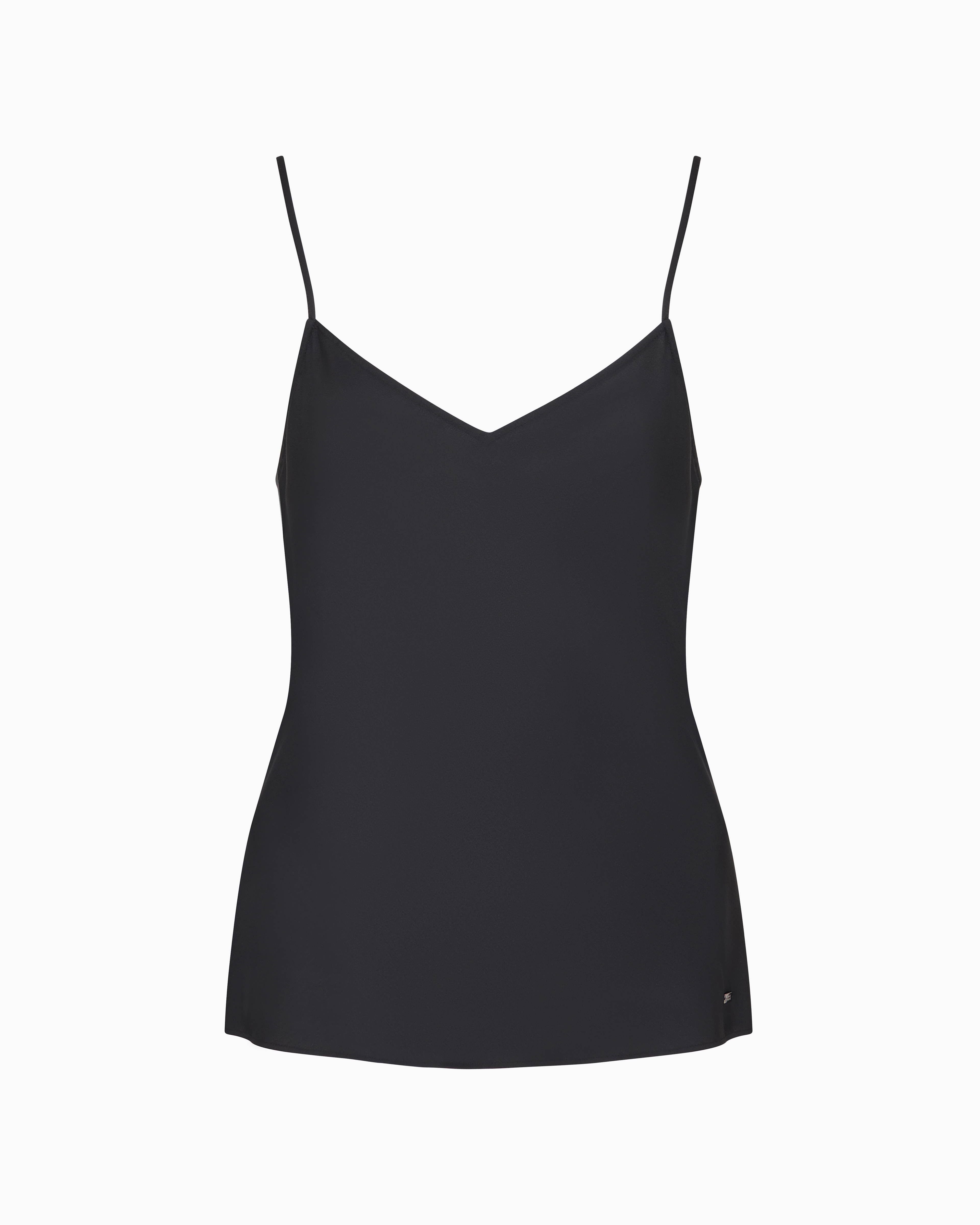 Shop Armani Exchange Tops In Black