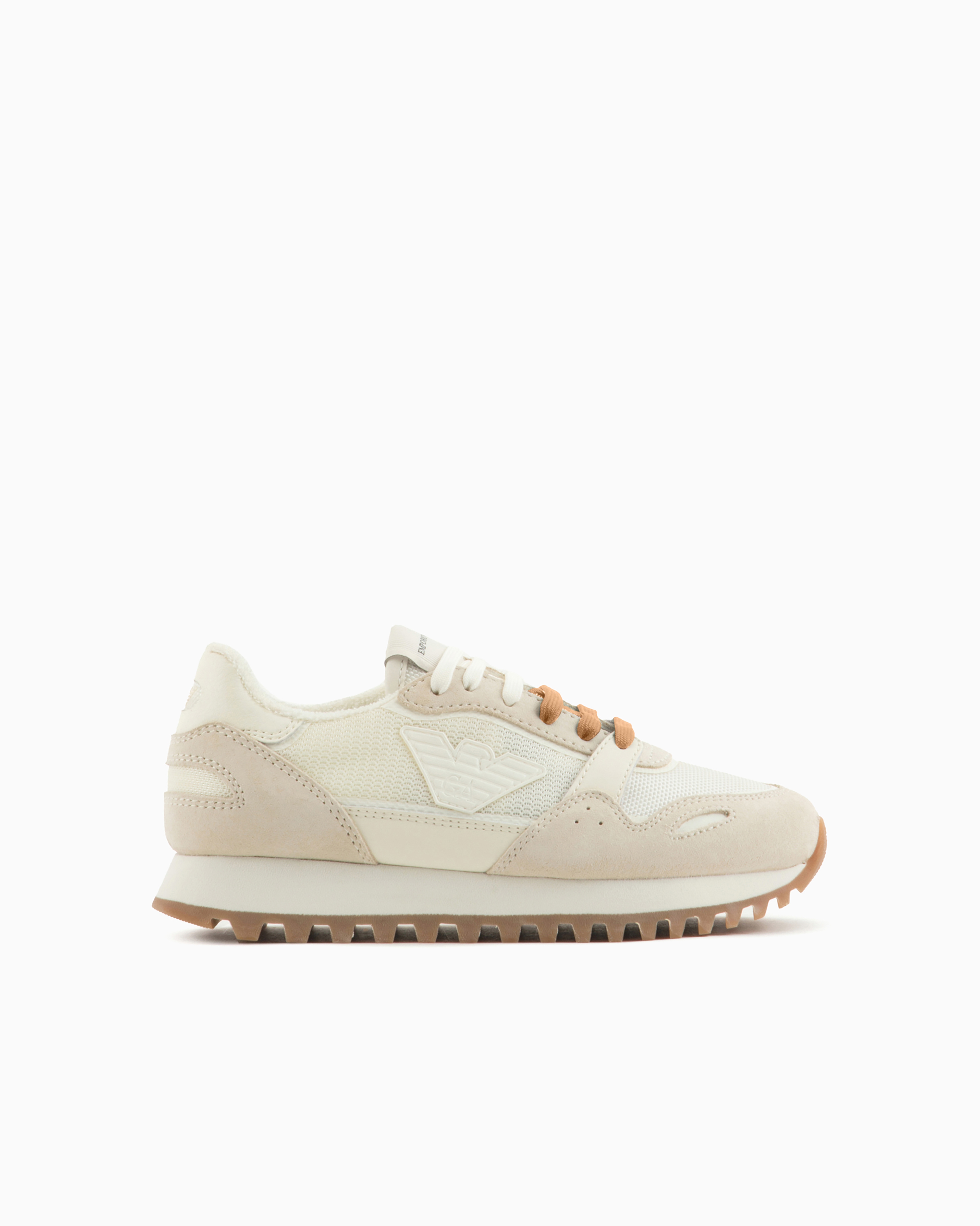 Emporio Armani Kids' Official Store Shoes In White