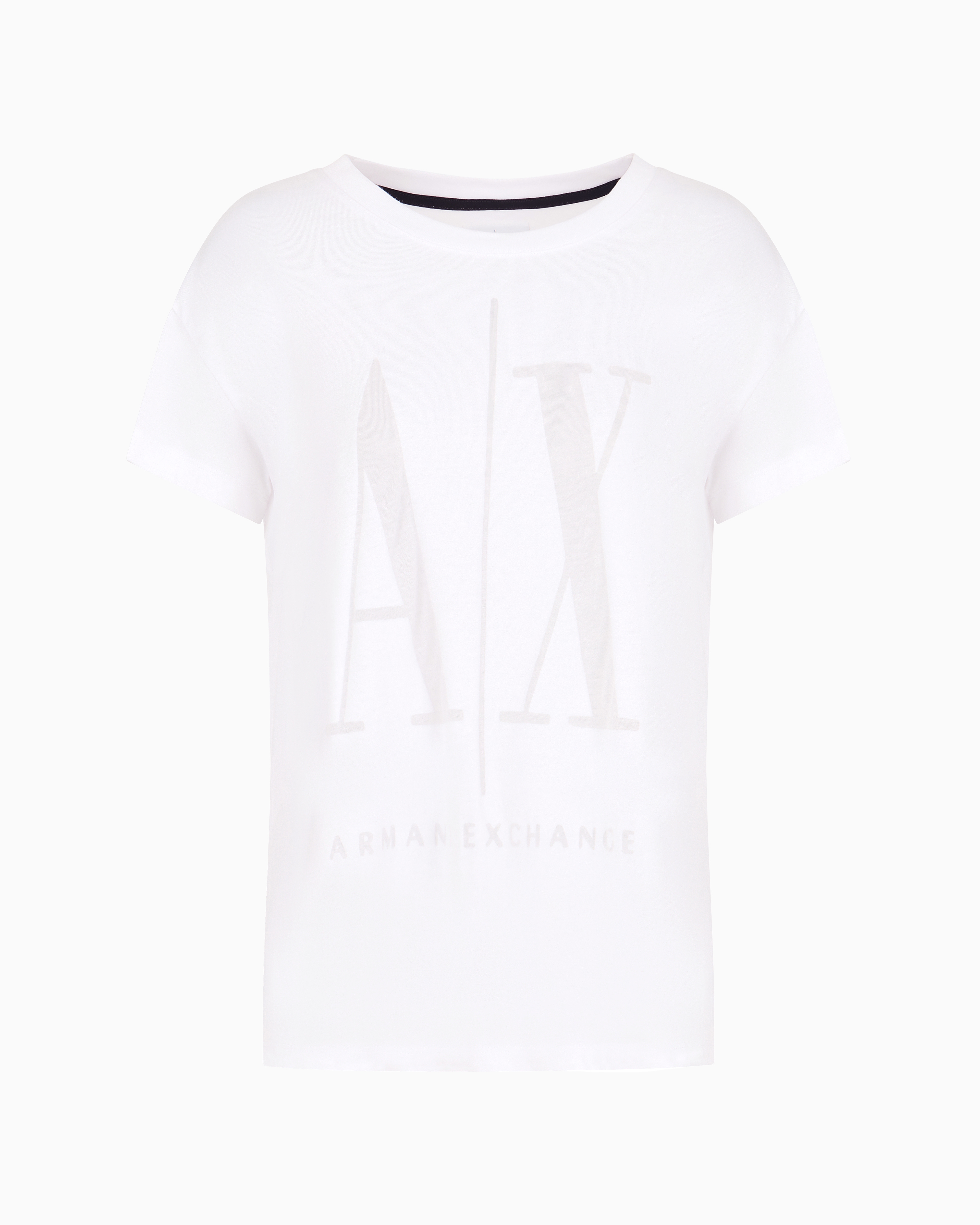 ARMANI EXCHANGE ICON PROJECT OVER-FIT T-SHIRT WITH MAXI LOGO 