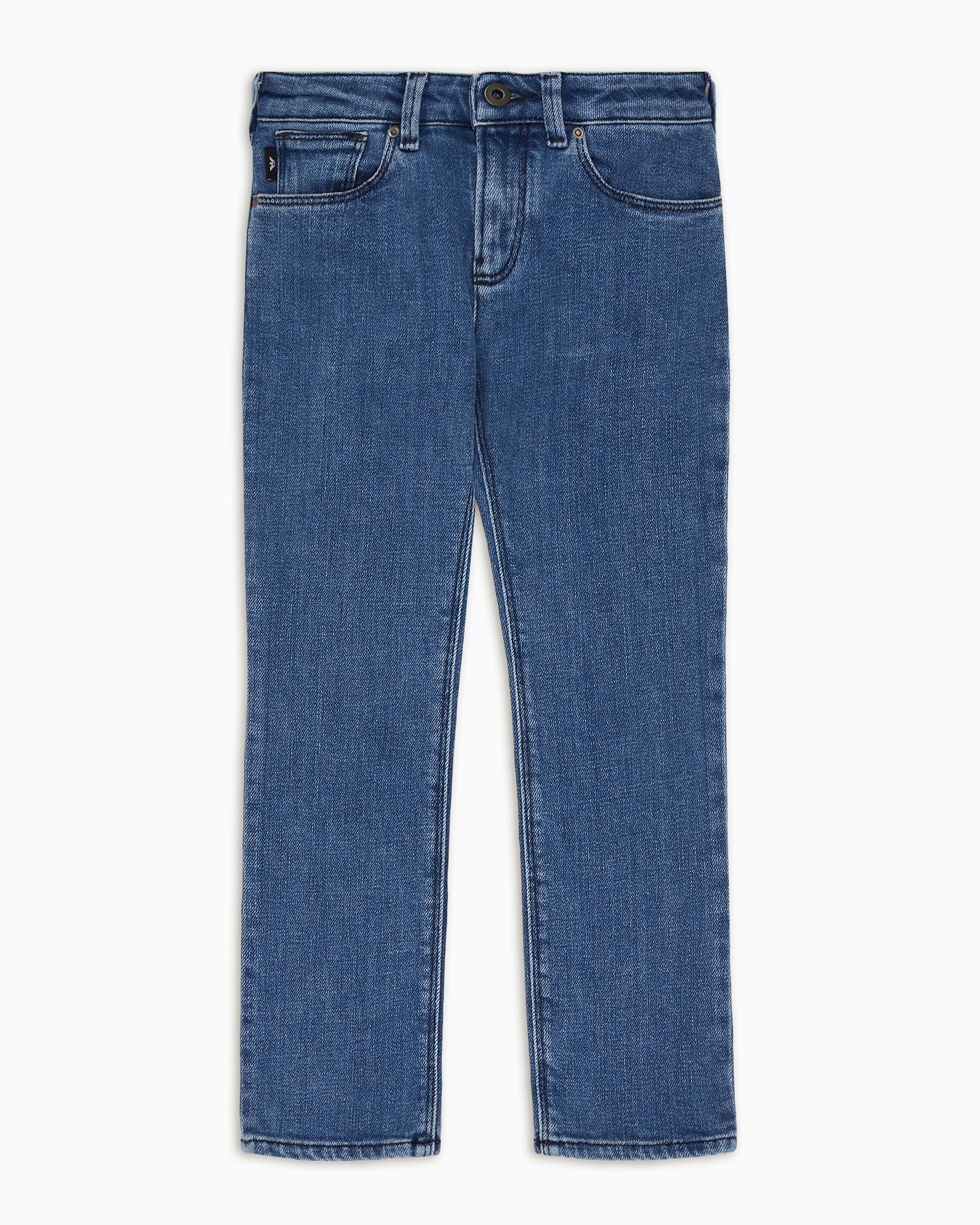 Emporio Armani J06 Jeans In Stretch Denim In Medium Blue