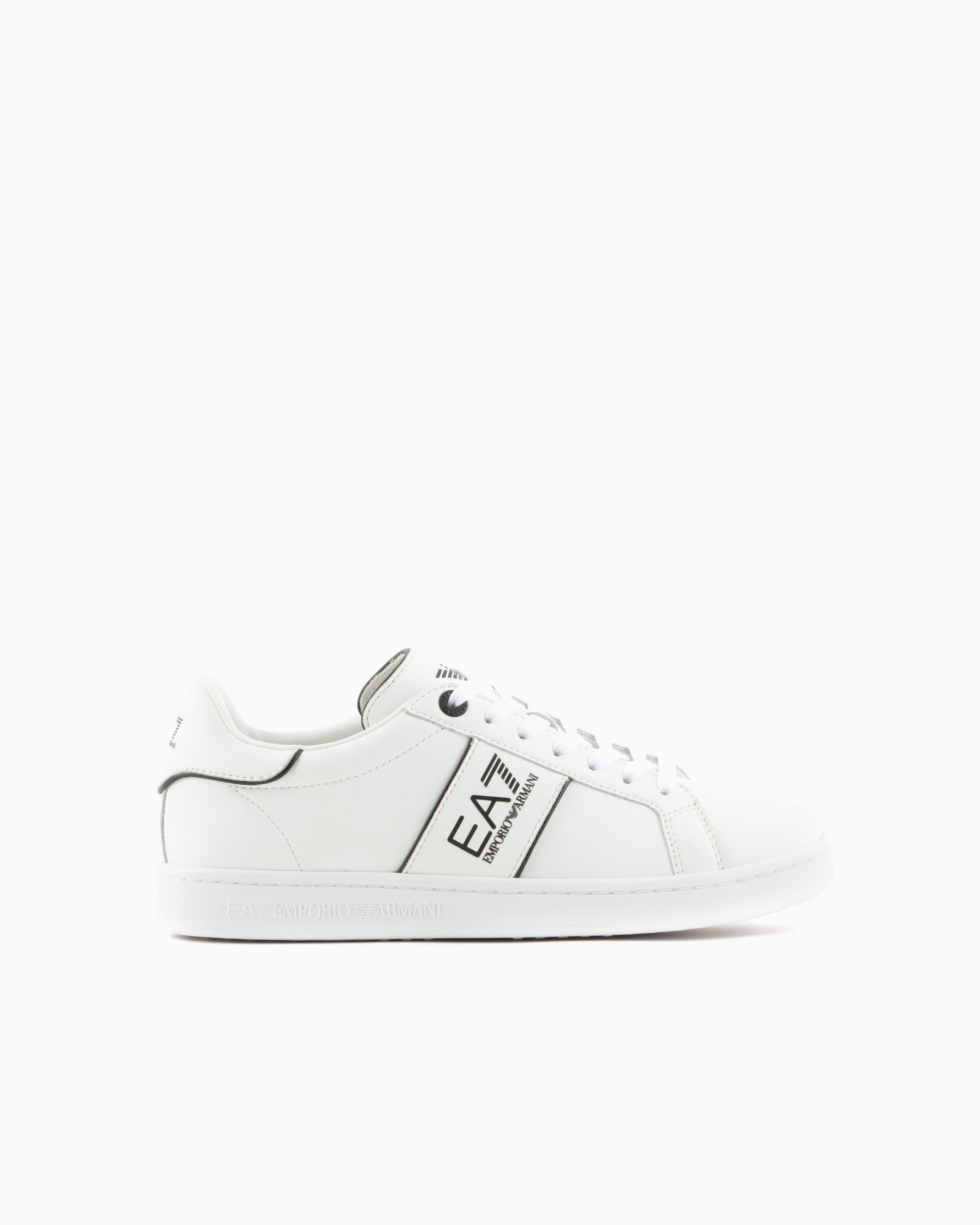 Ea7 Official Store  Classic Sneakers In White