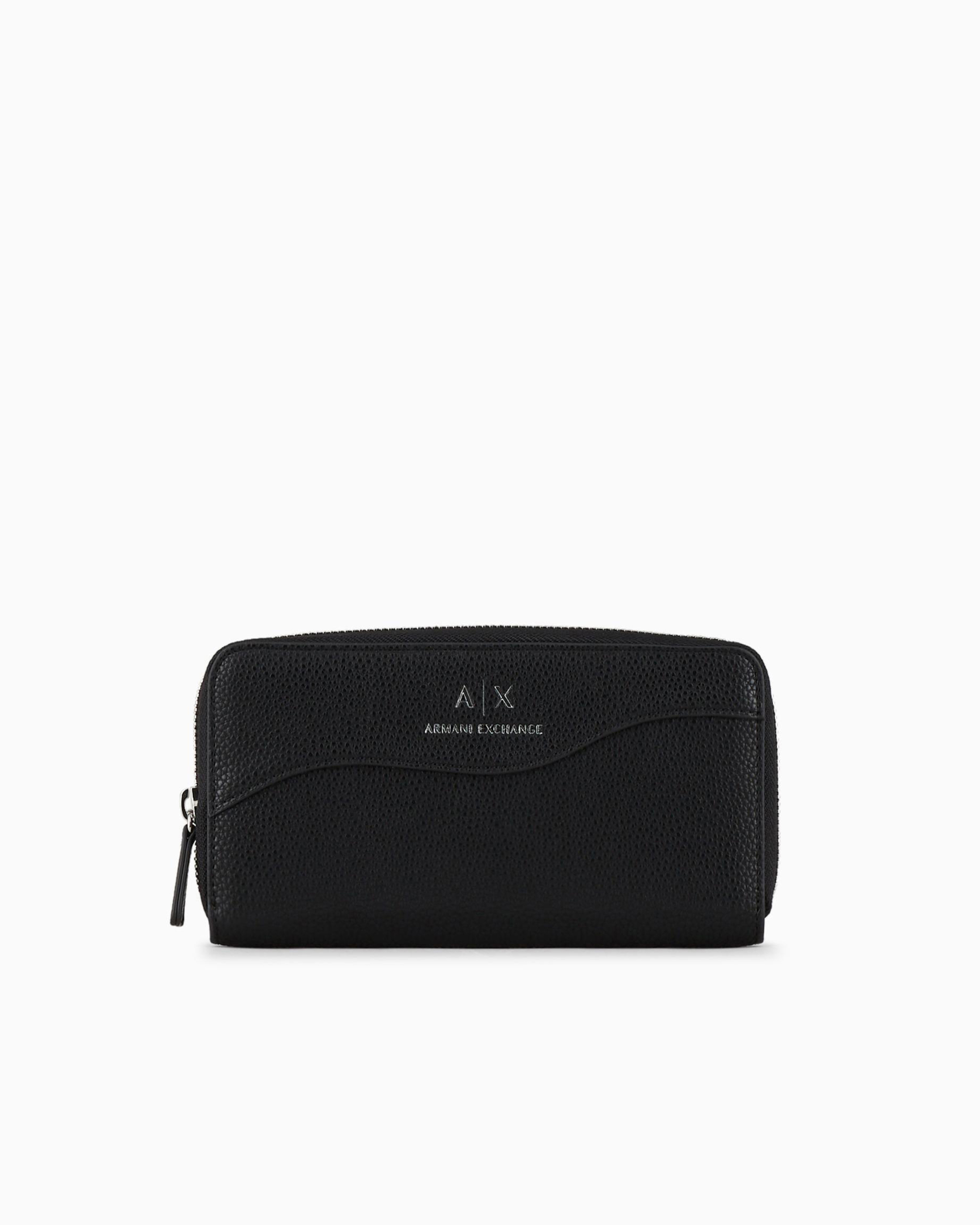 Armani Exchange Official Store Wallets In Black