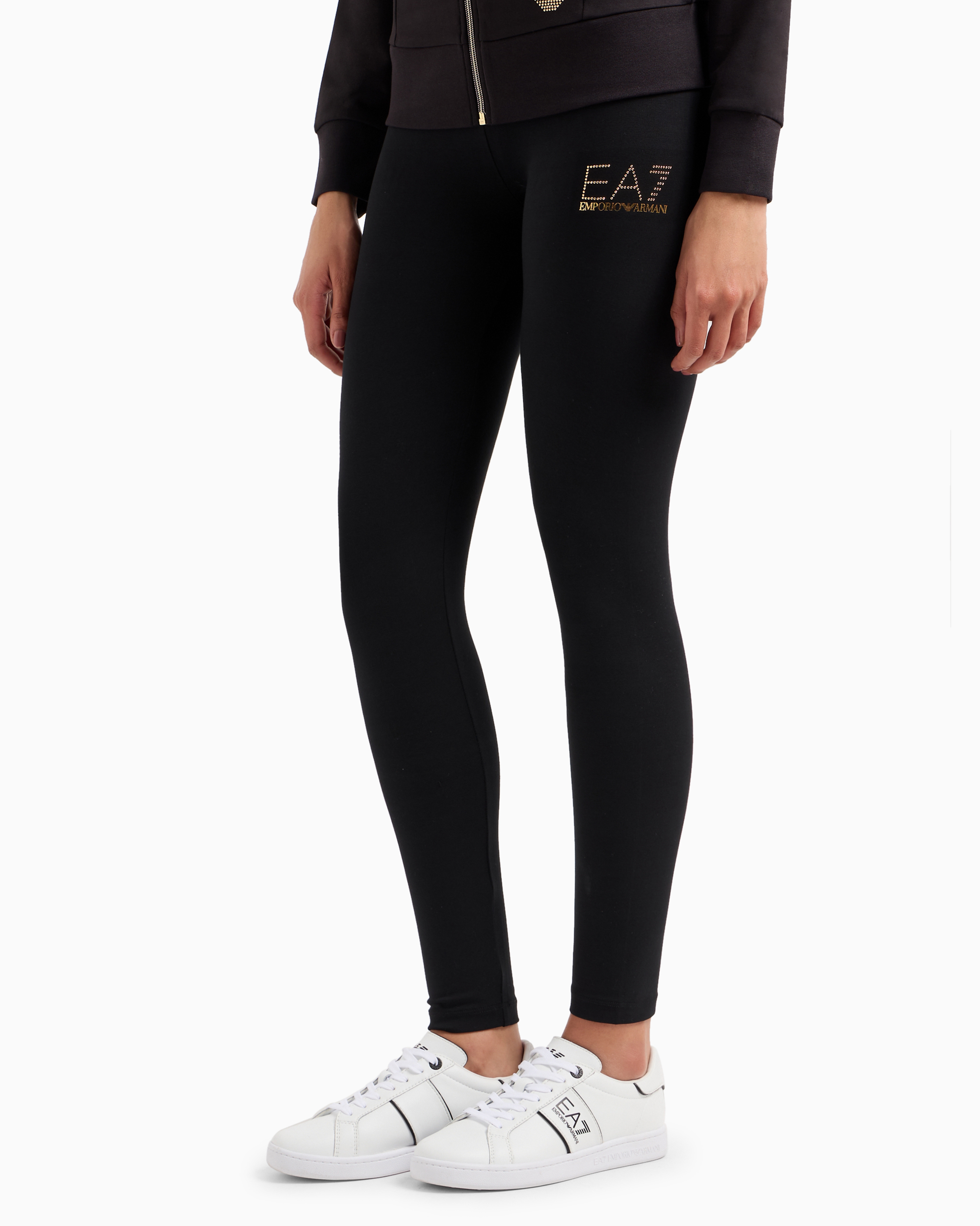 Ea7 Official Store Evolution Joggers In Black