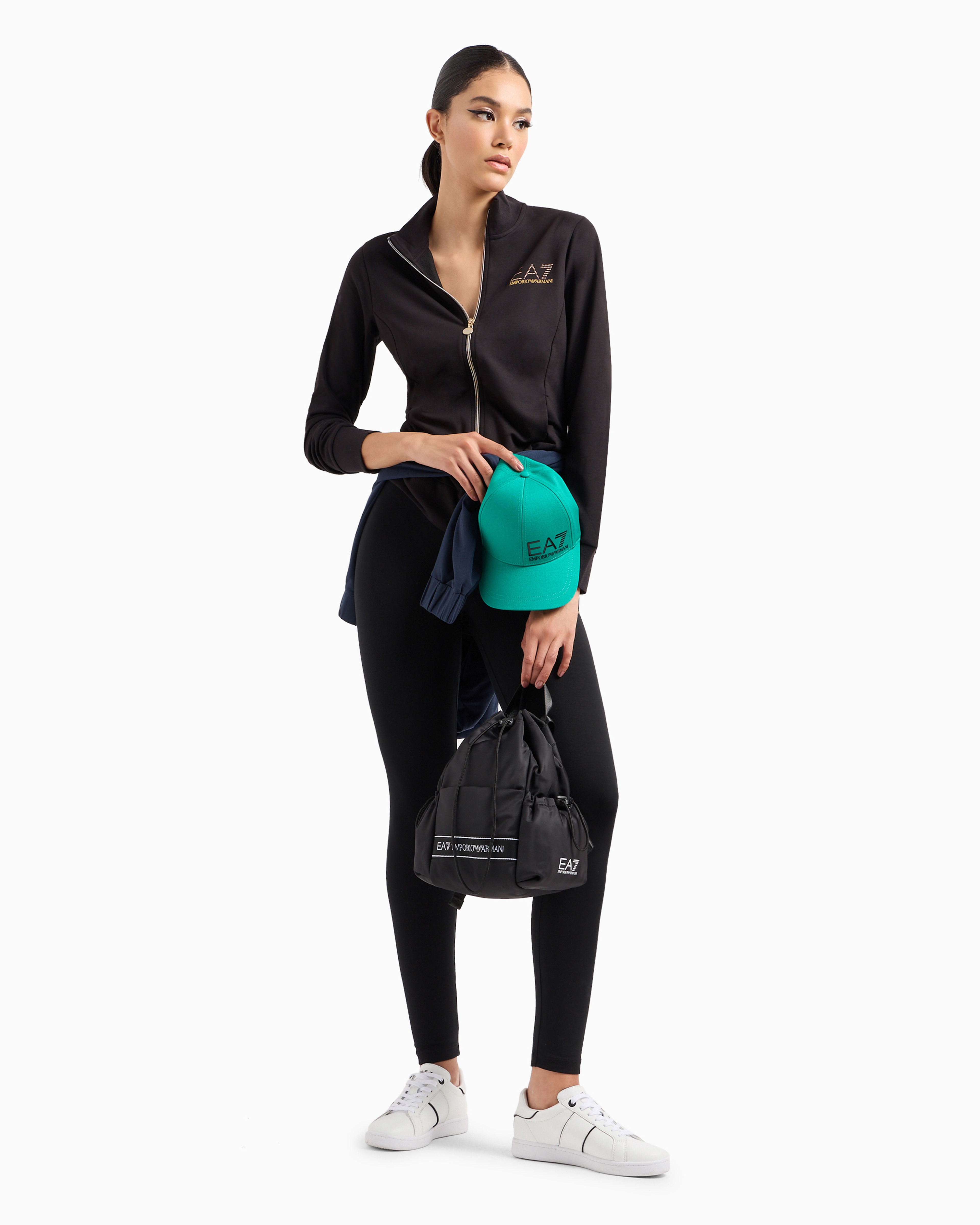 Ea7 Official Store Evolution Joggers In Black