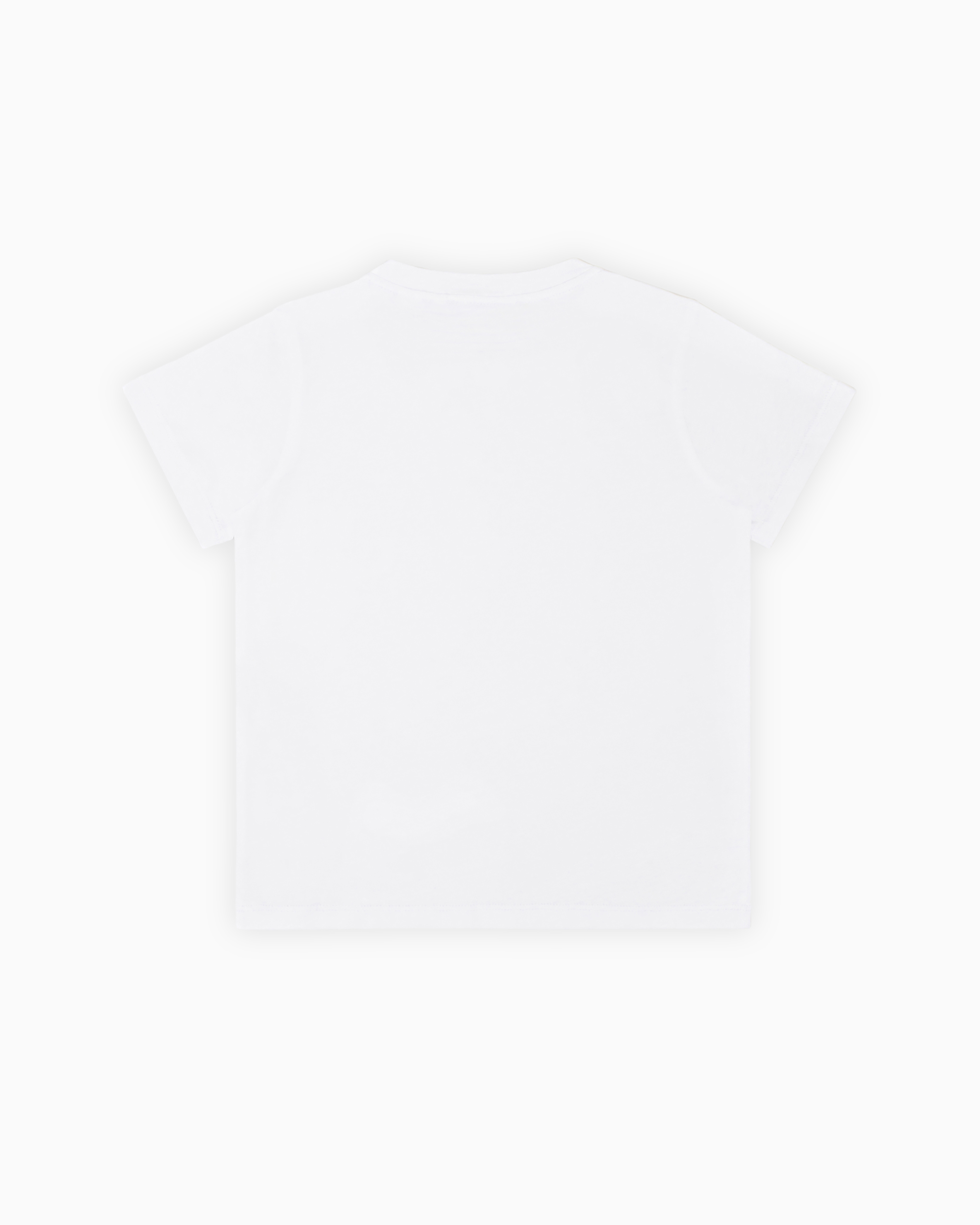 Emporio Armani Official Store T-shirt En Jersey Pima Avec Logo In White