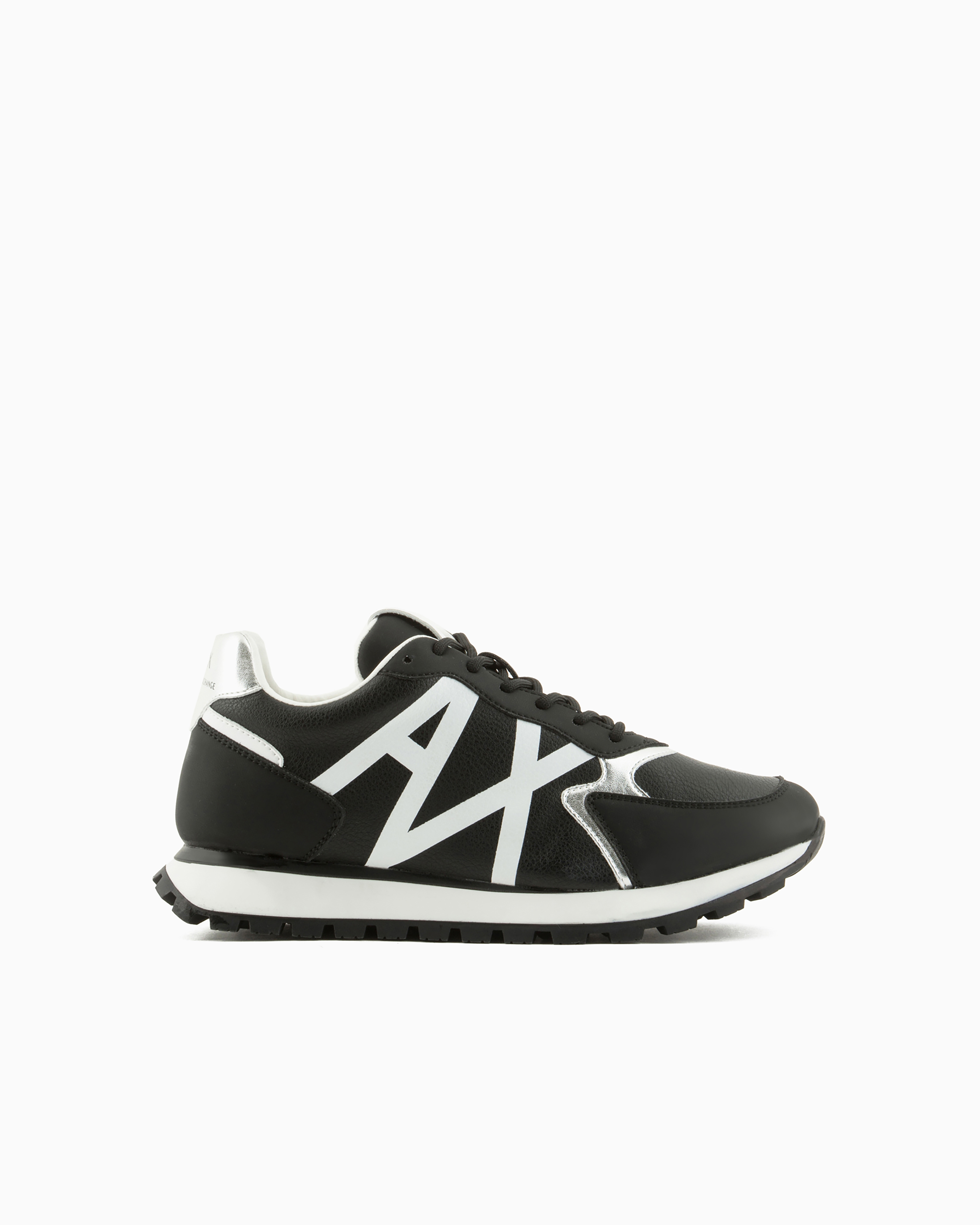 Armani Exchange Sneakers In White