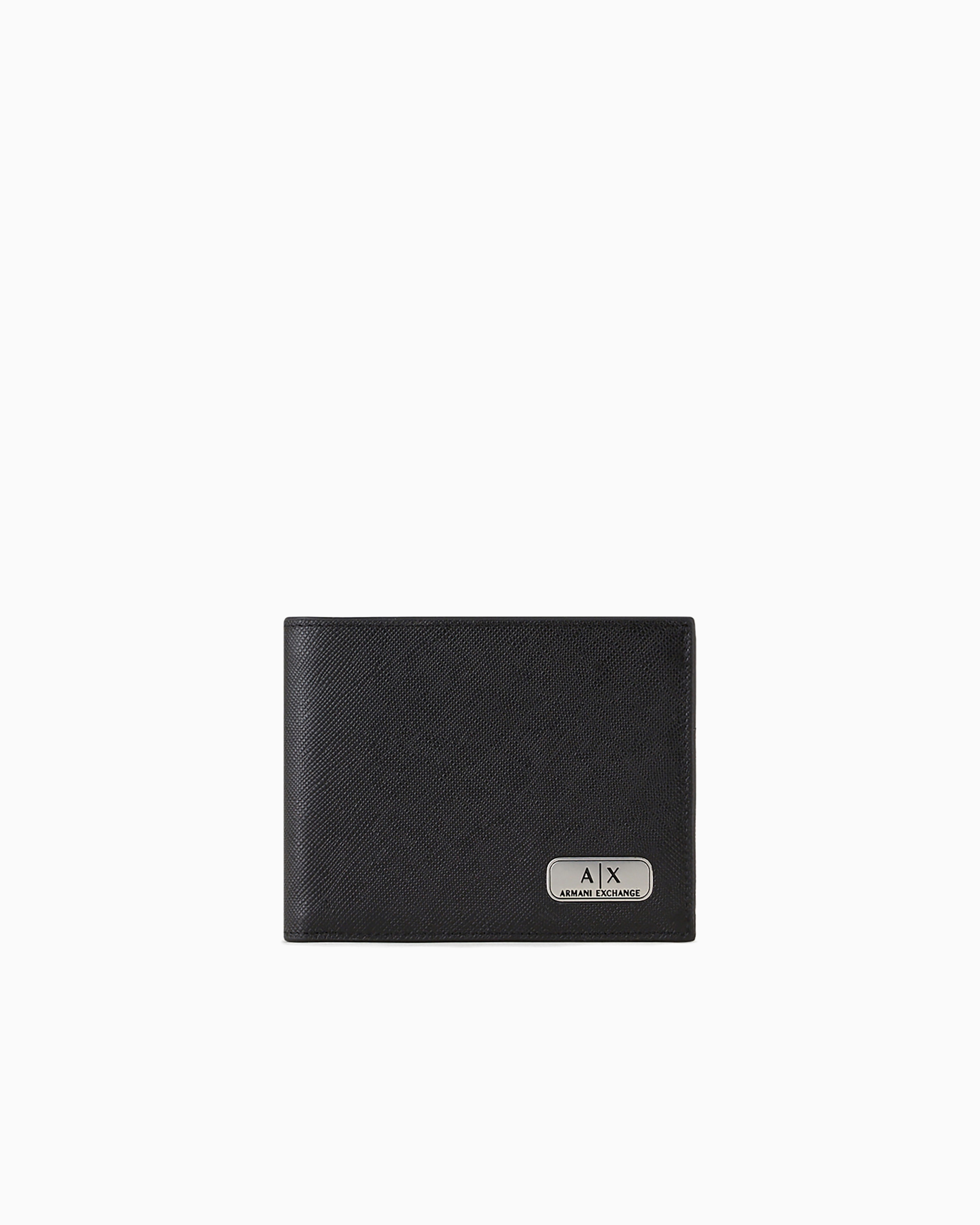 Armani Exchange Official Store Wallets In Black