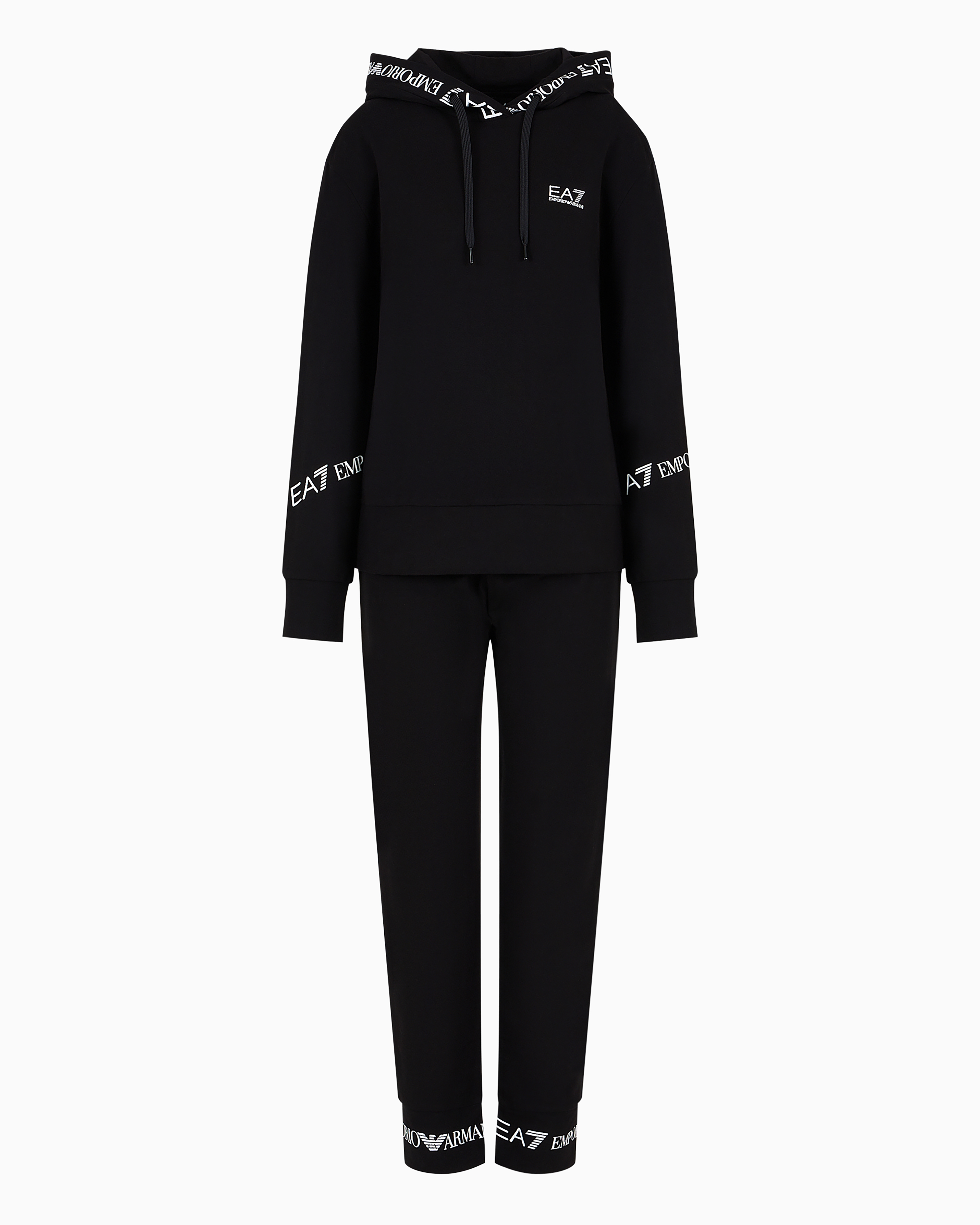 Ea7 Official Store Tracksuits In Black Logo