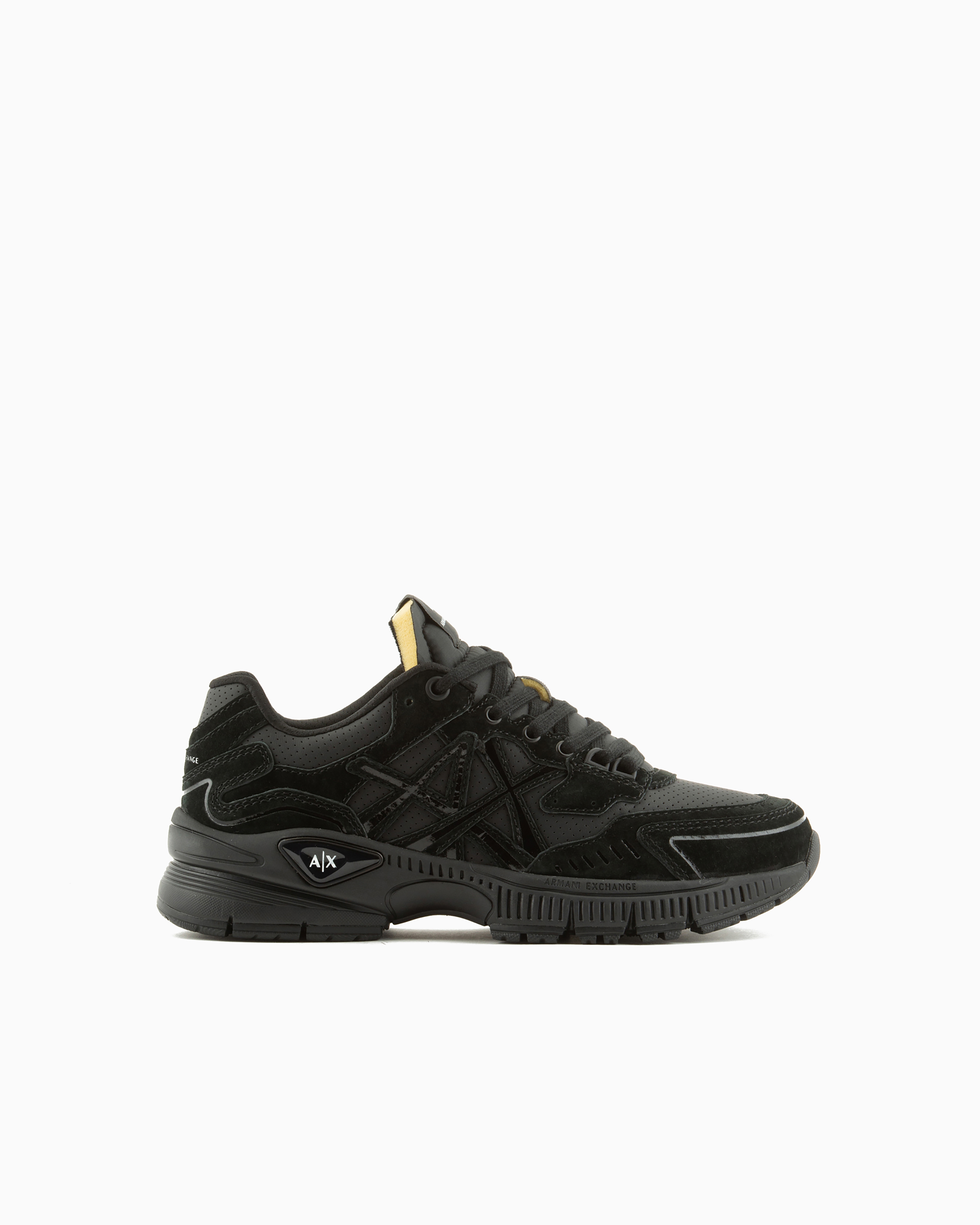 Armani Exchange Official Store Sneakers In Black