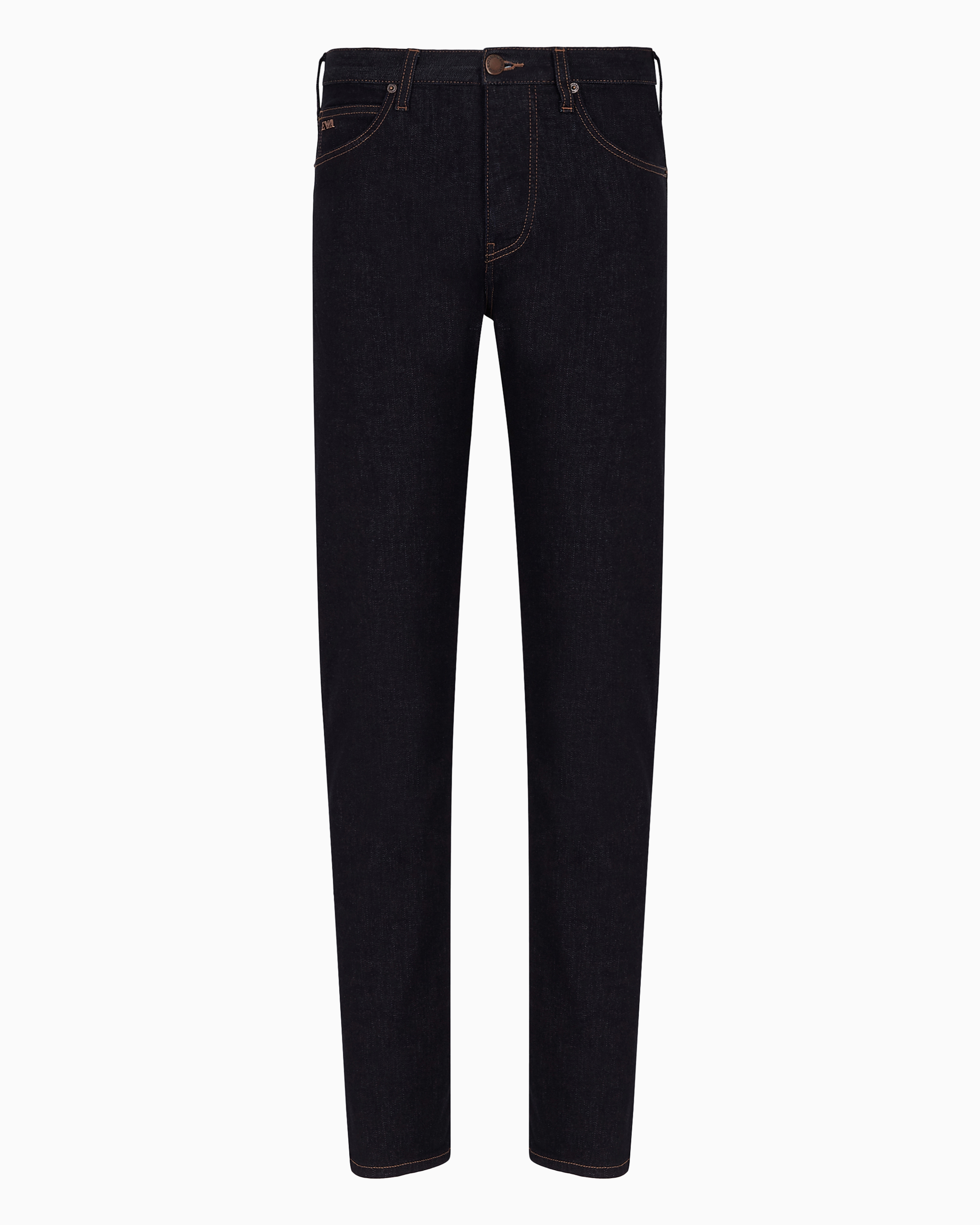 EMPORIO ARMANI J21 REGULAR-FIT JEANS IN WASHED 11.5 OZ COMFORT DENIM