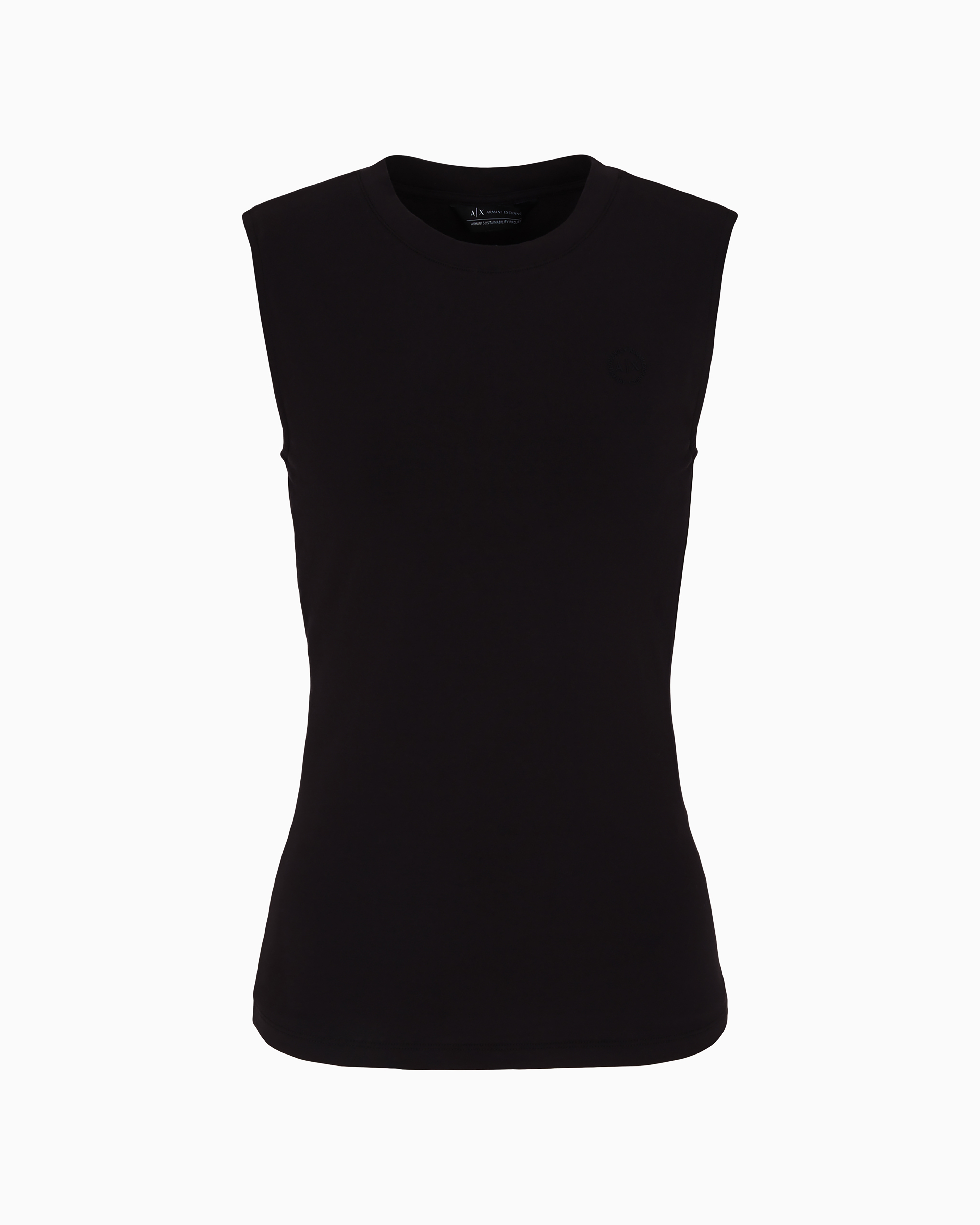 00s ARMANI EXCHANGE ワイド パンツ W36×L28 ブラック High neck top | Armani Exchange