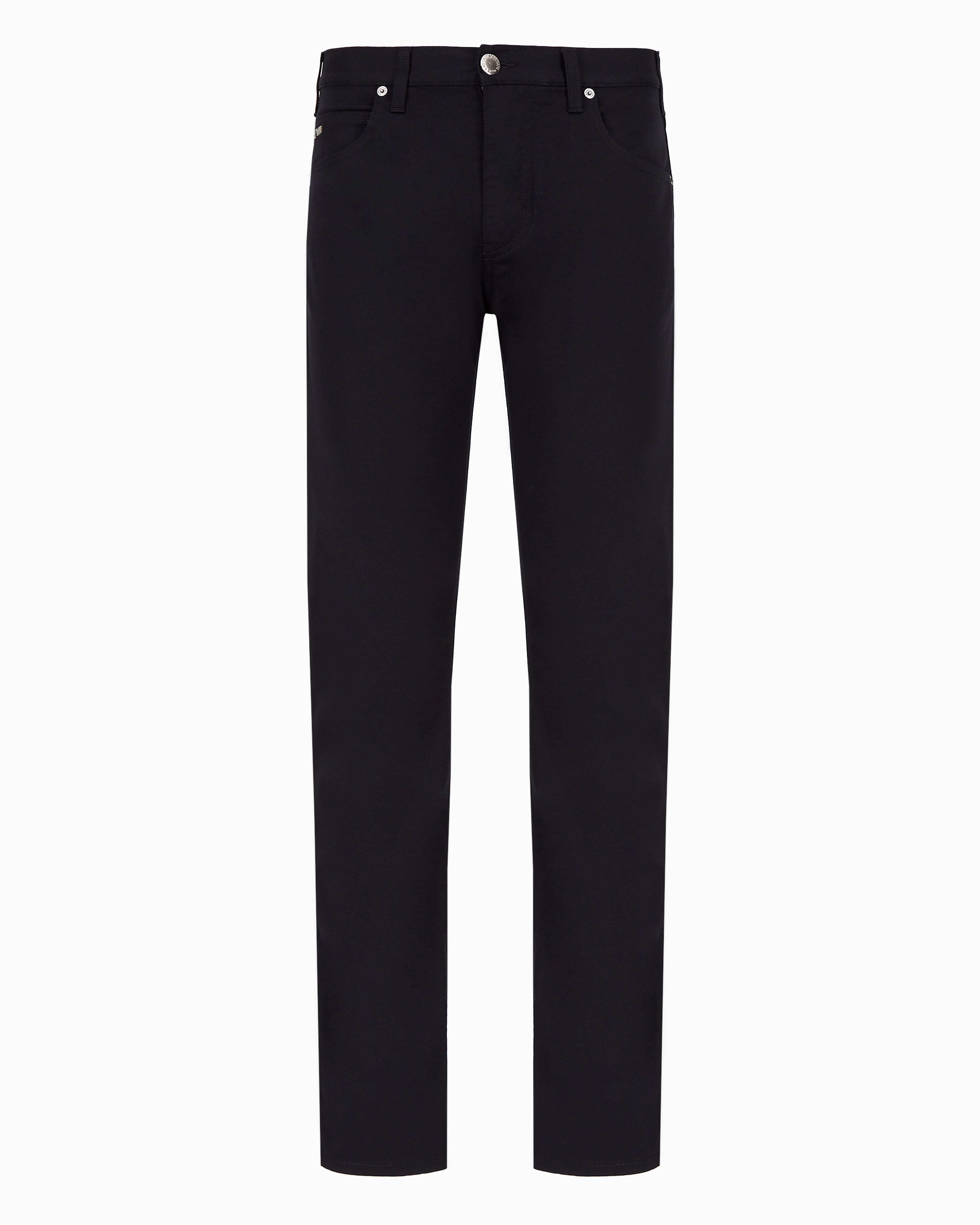 Emporio Armani Official Store Jean J45 Coupe Classique En Gabardine Stretch