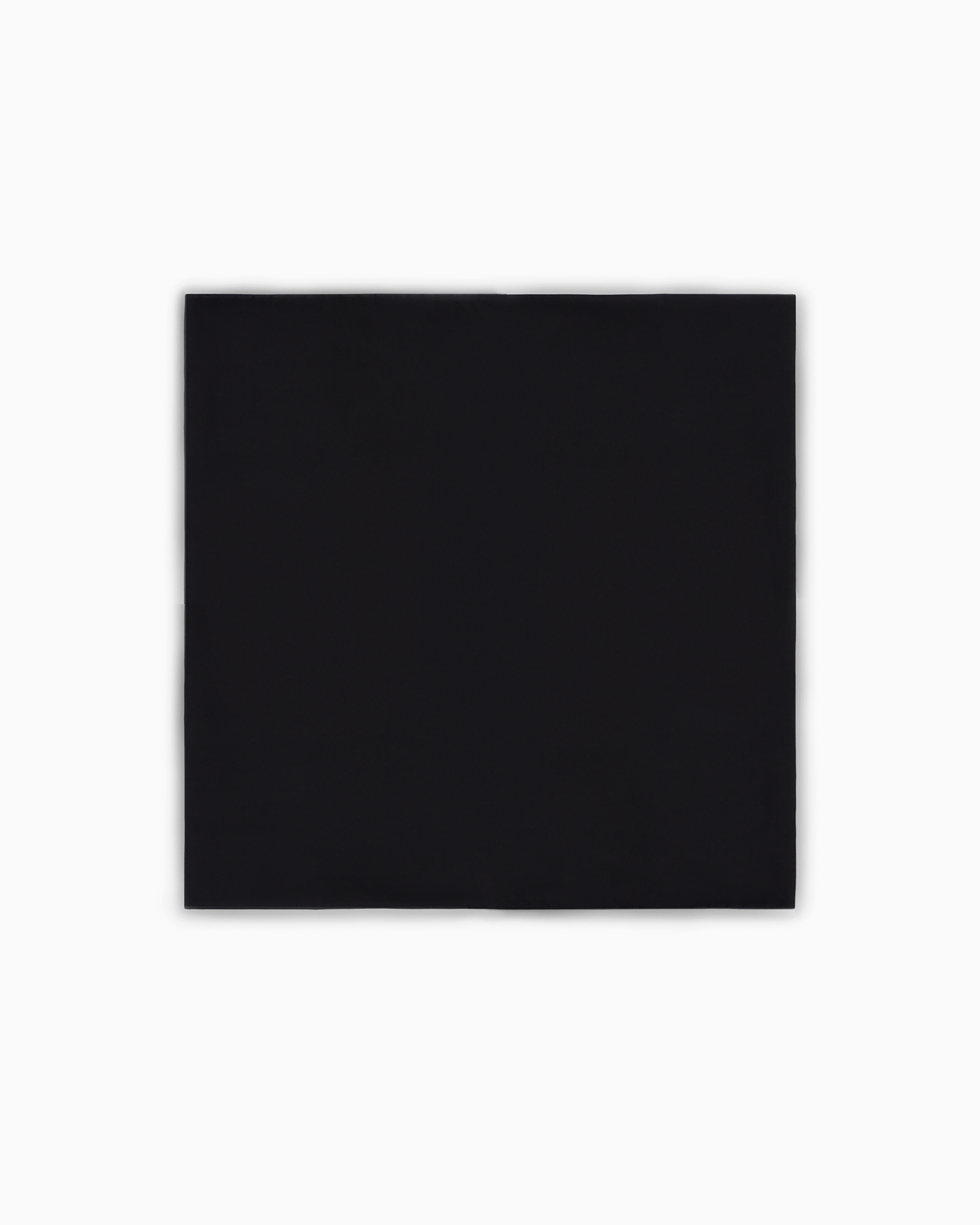 Giorgio Armani Silk Pocket Clutch Bag In Black