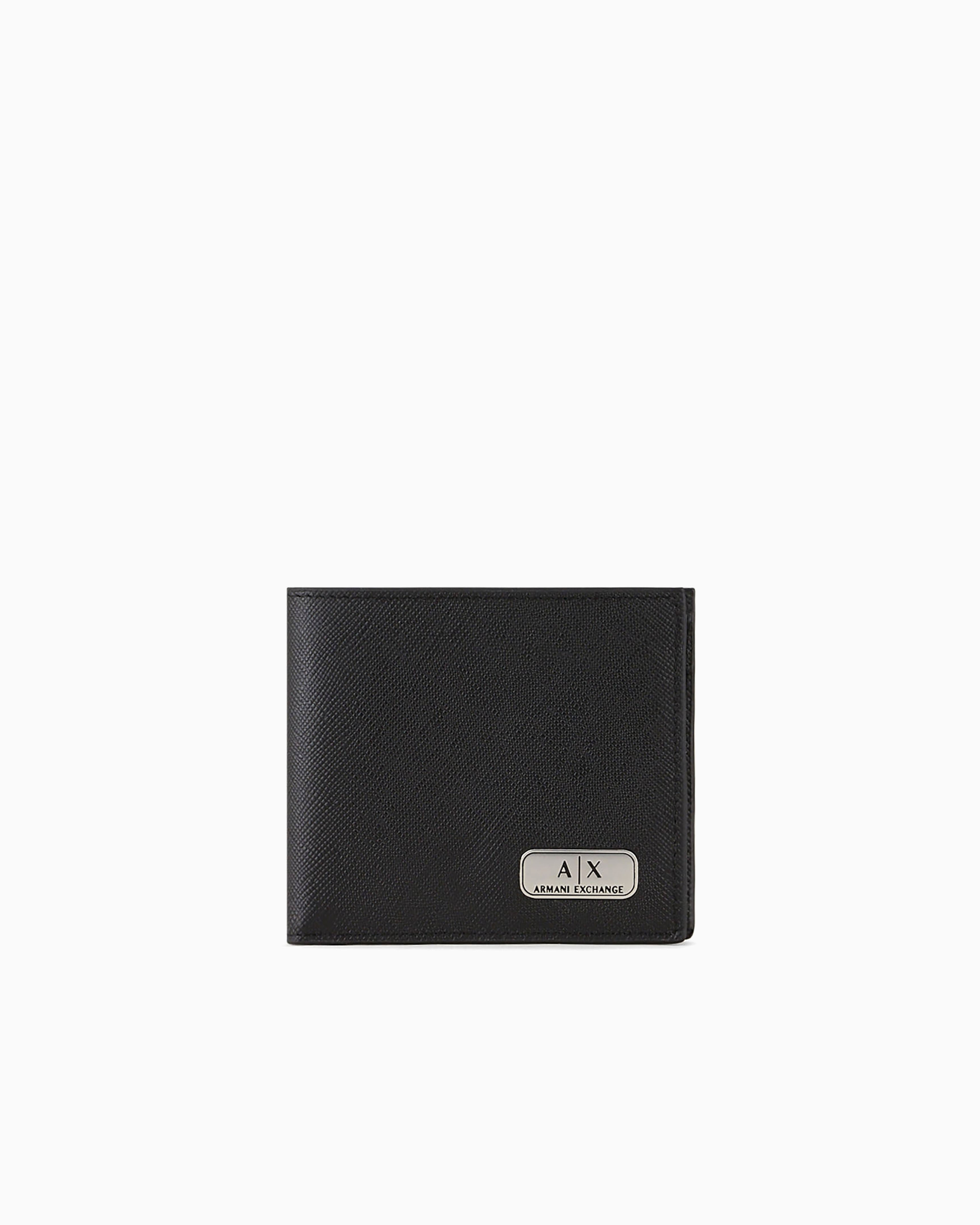 Armani Exchange Official Store Wallets In Black