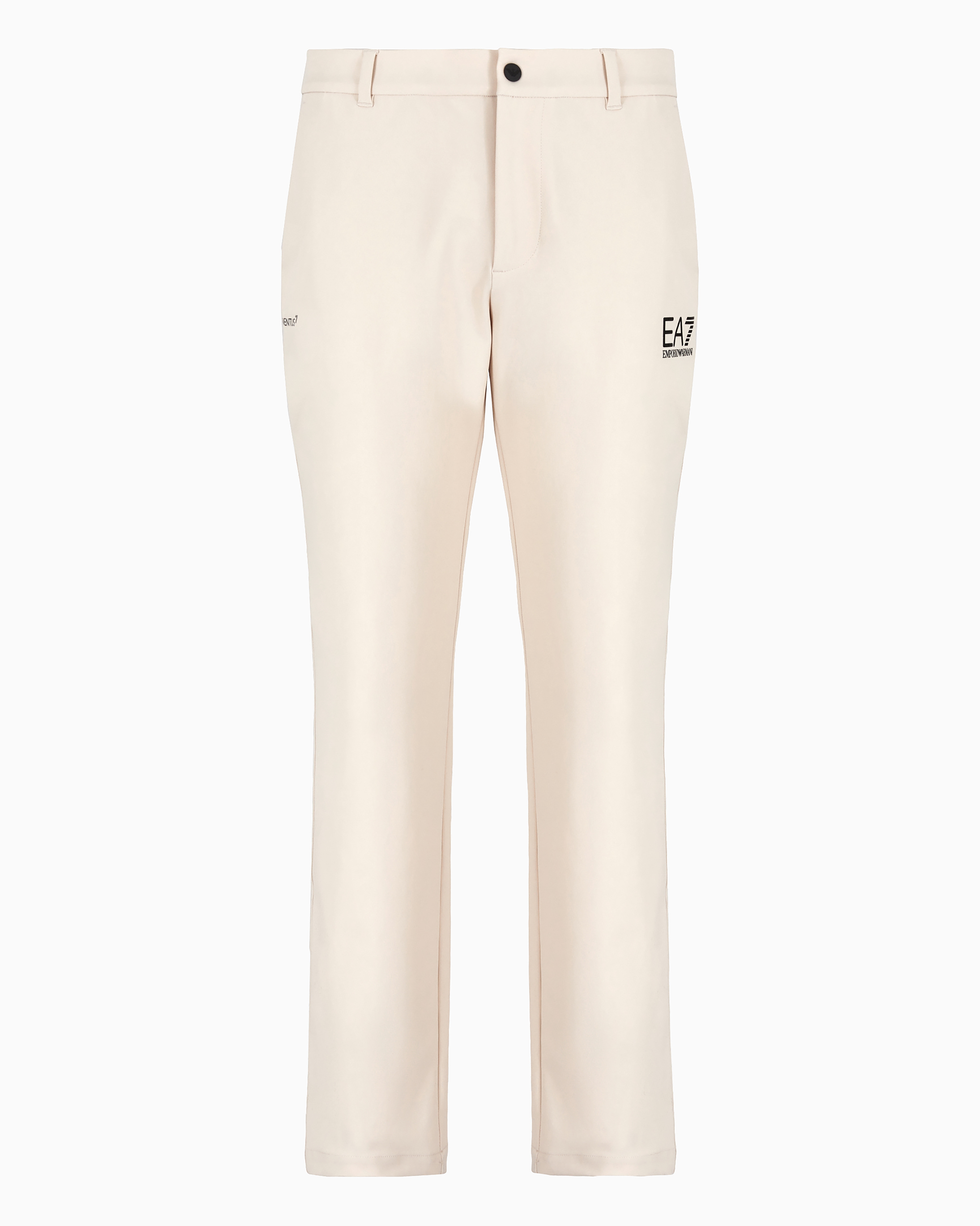 Ea7 Official Store Golf Pro Stretch-nylon Trousers In Neutral