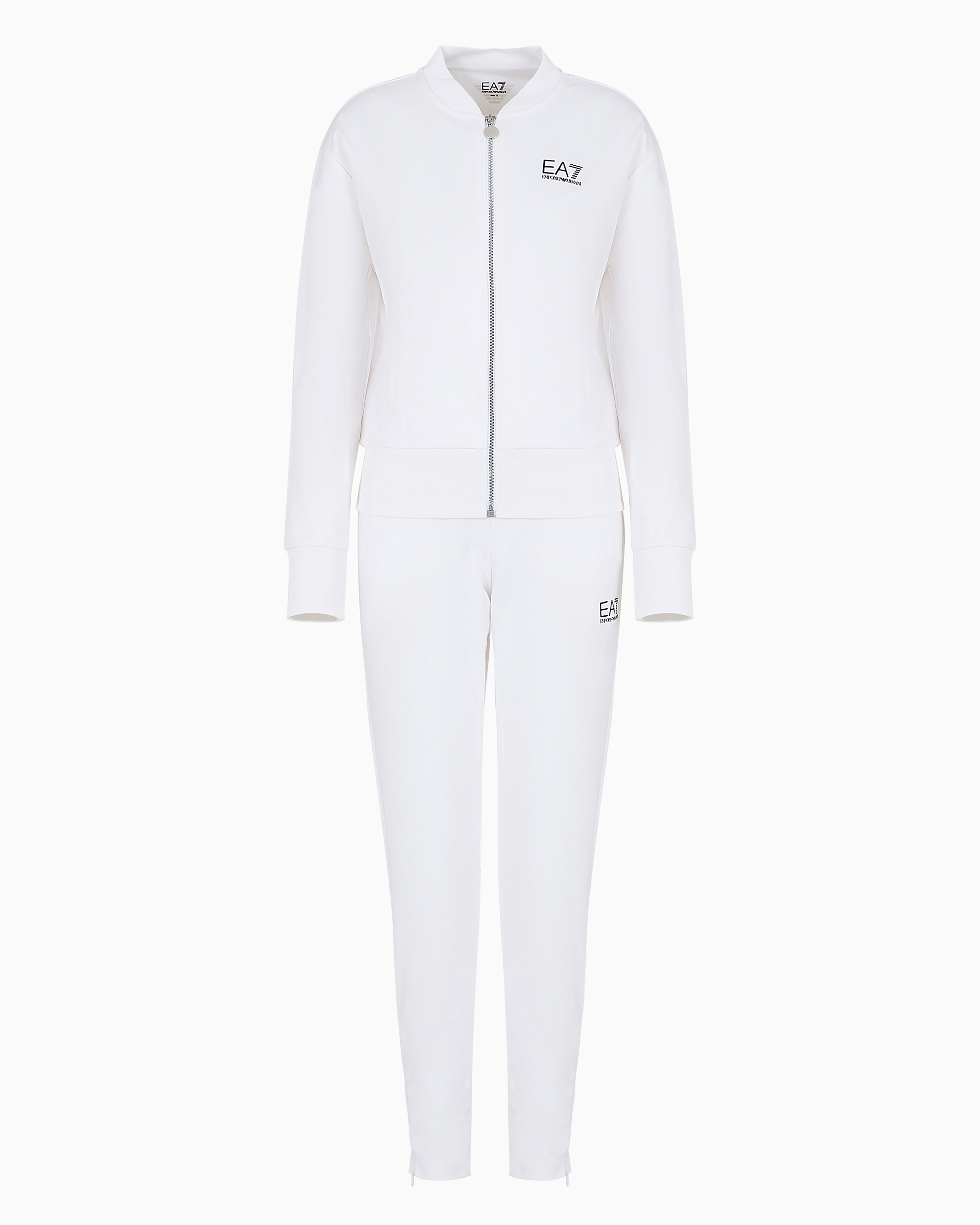 Ea7 Tennis Pro Tracksuit In Ventus7 Technical Fabric In White