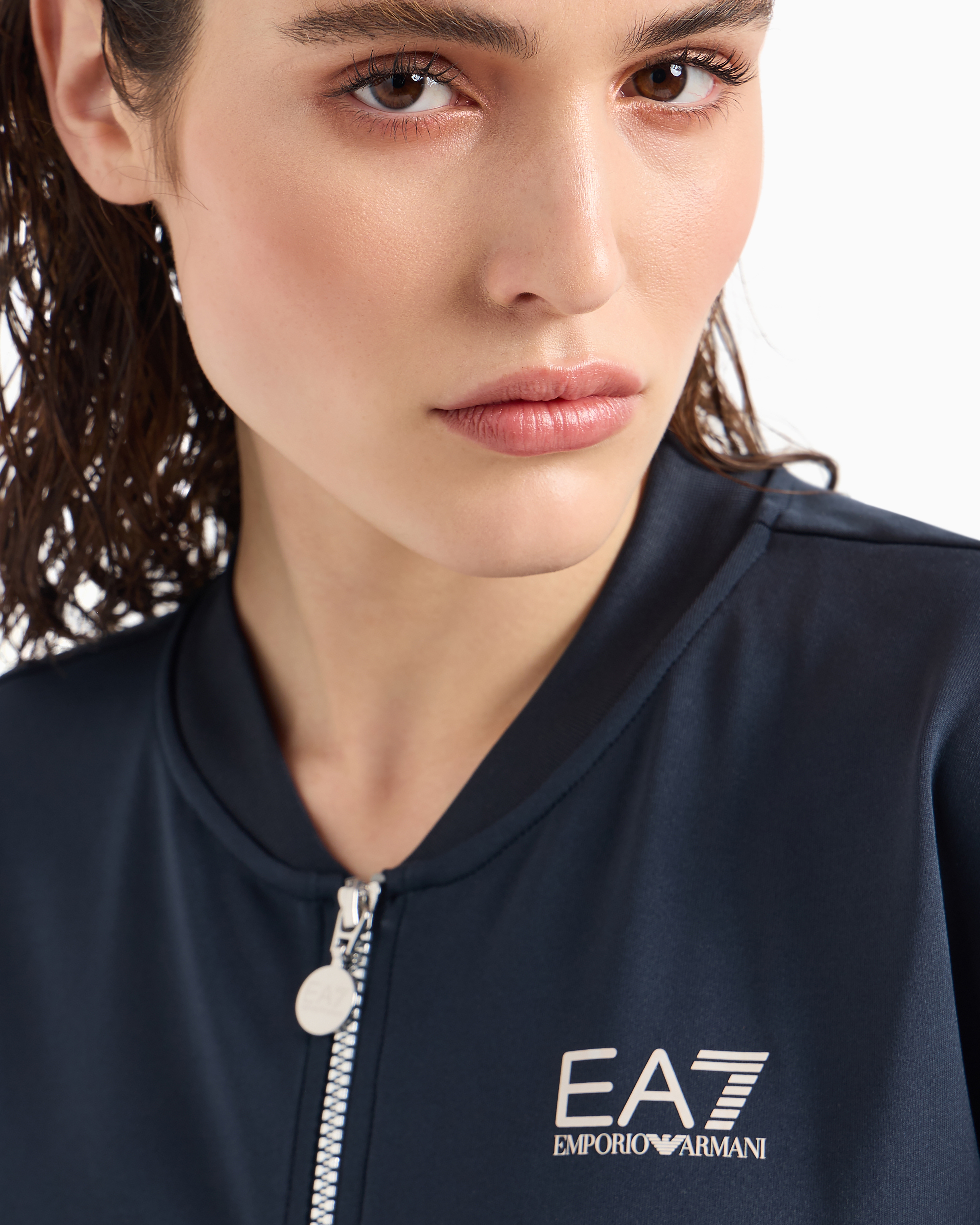 Shop Ea7 Tennis Pro Tracksuit In Ventus7 Technical Fabric In Navy Blue