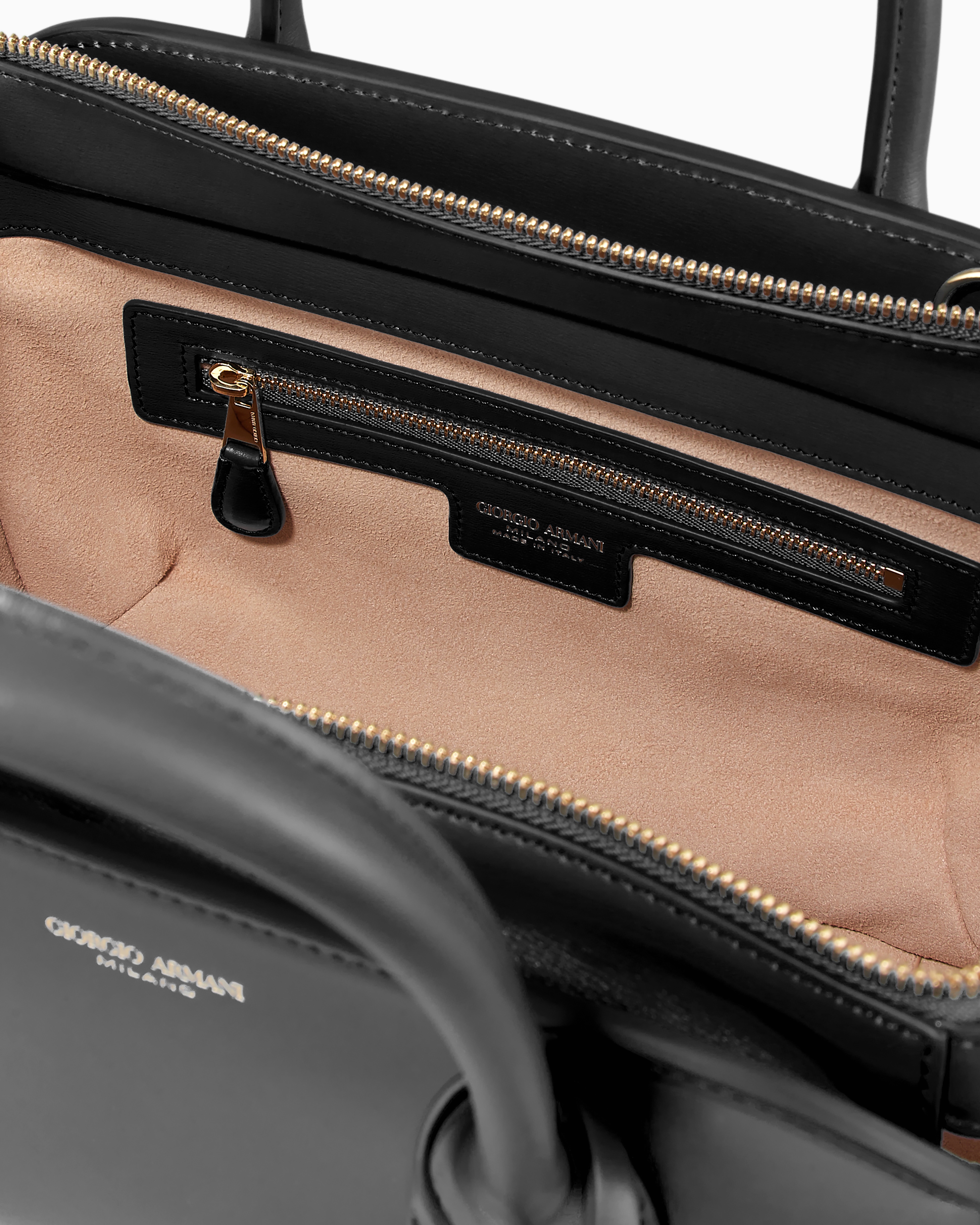 Giorgio Armani Top Handles In Black