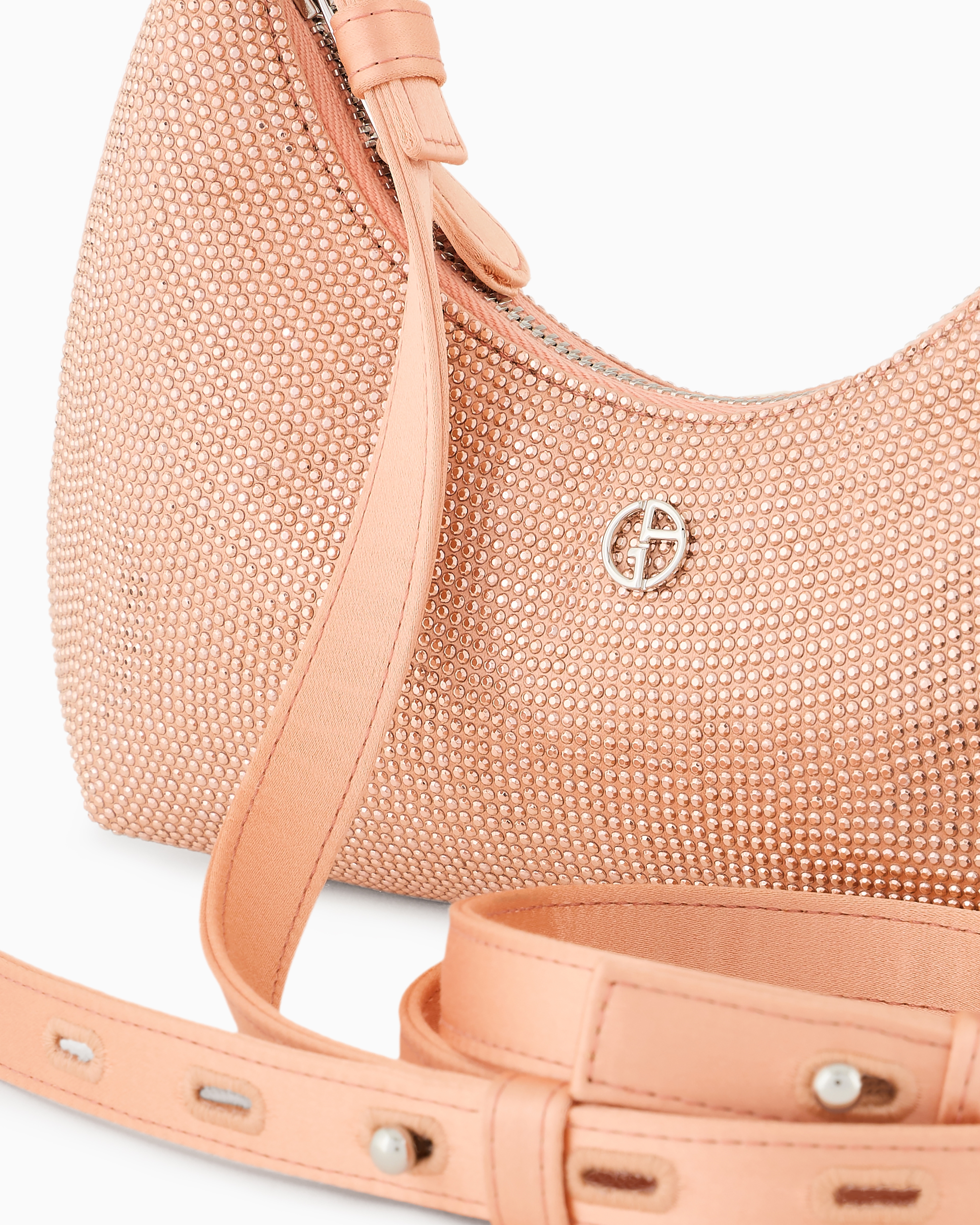 Giorgio Armani Official Store Hobo Bags In Orange