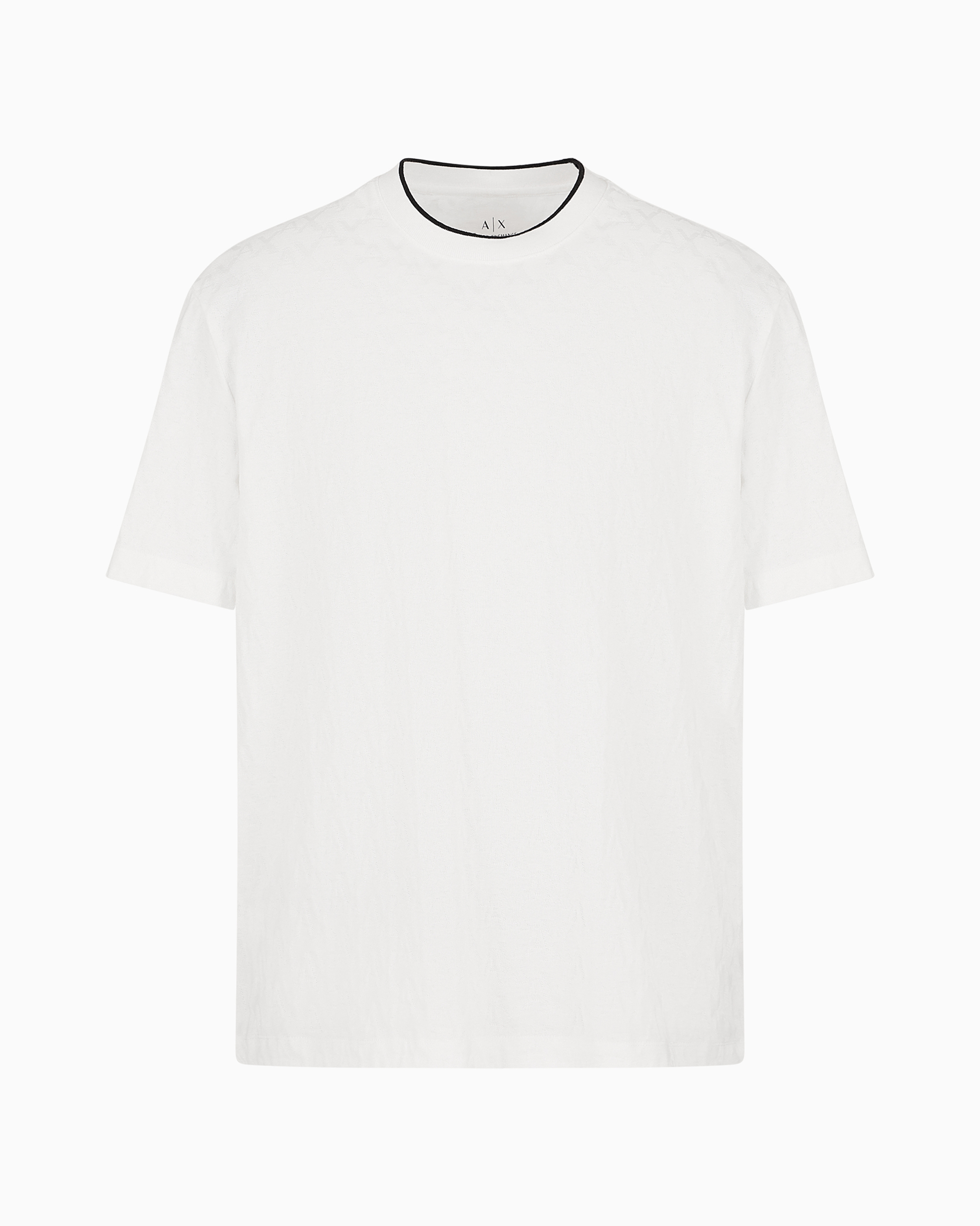 Armani Exchange Official Store Regular Fit T-shirts In White