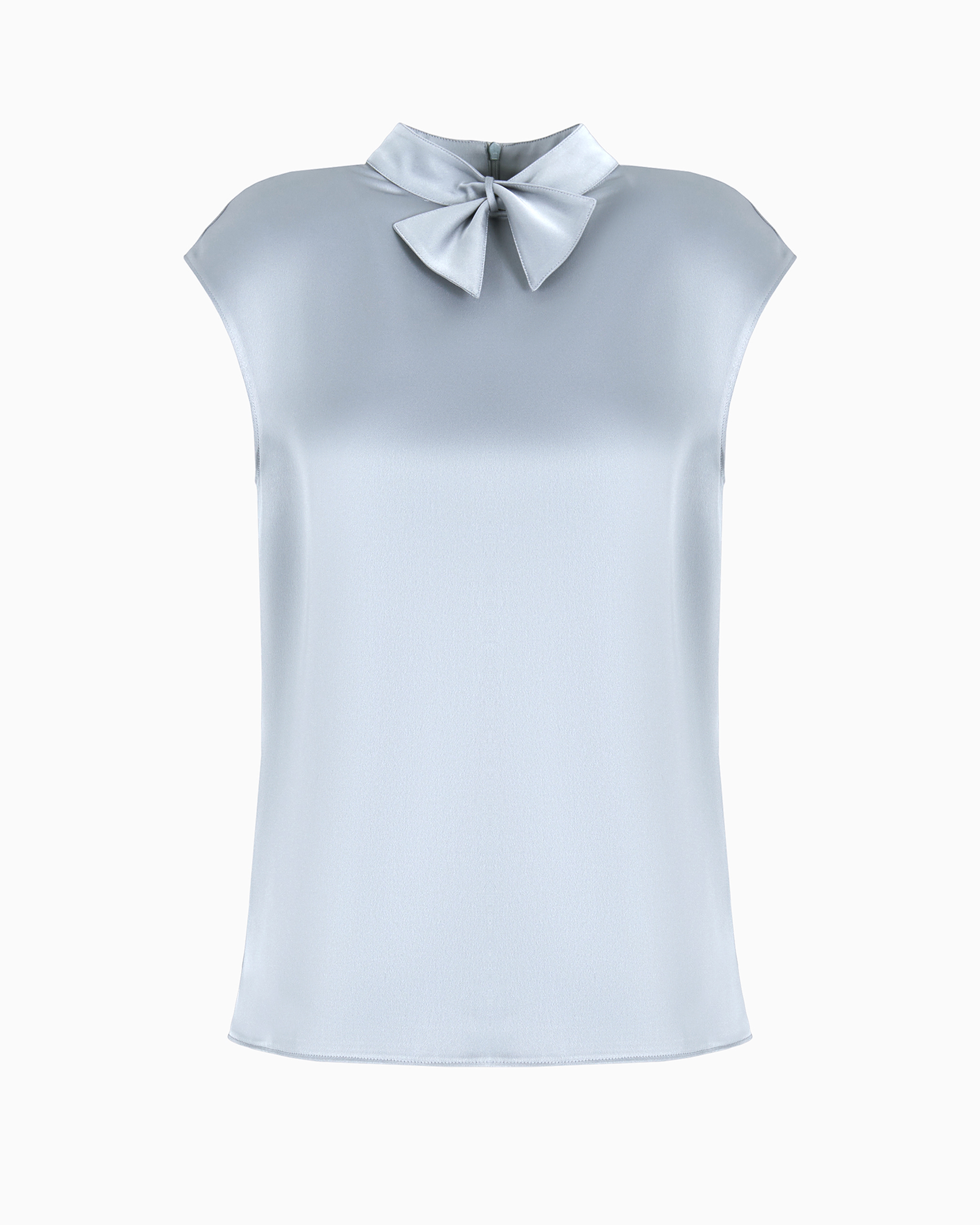 Emporio Armani Official Store Blouses In Gray