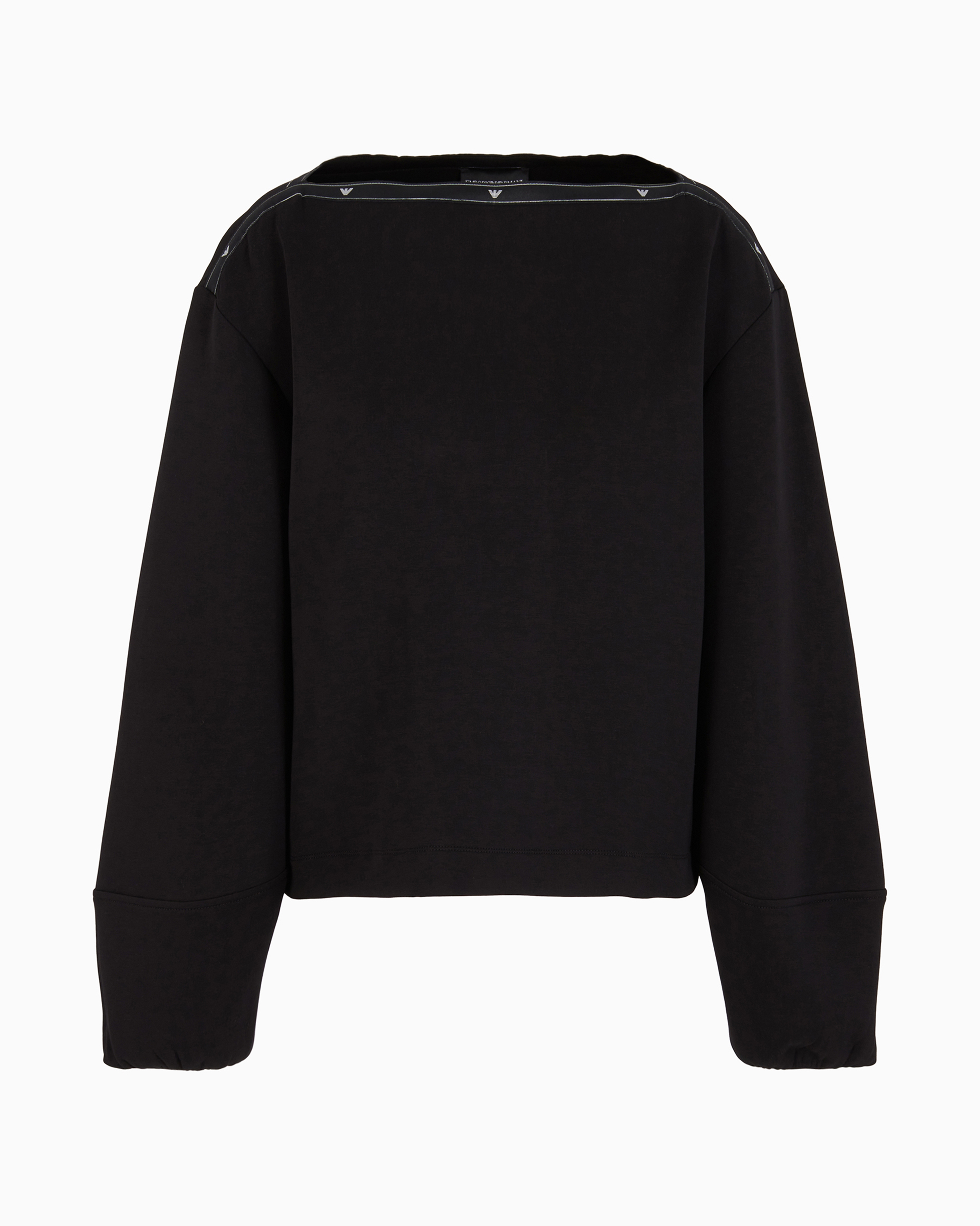 Emporio Armani Official Store Sweatshirts Without Hood In Black