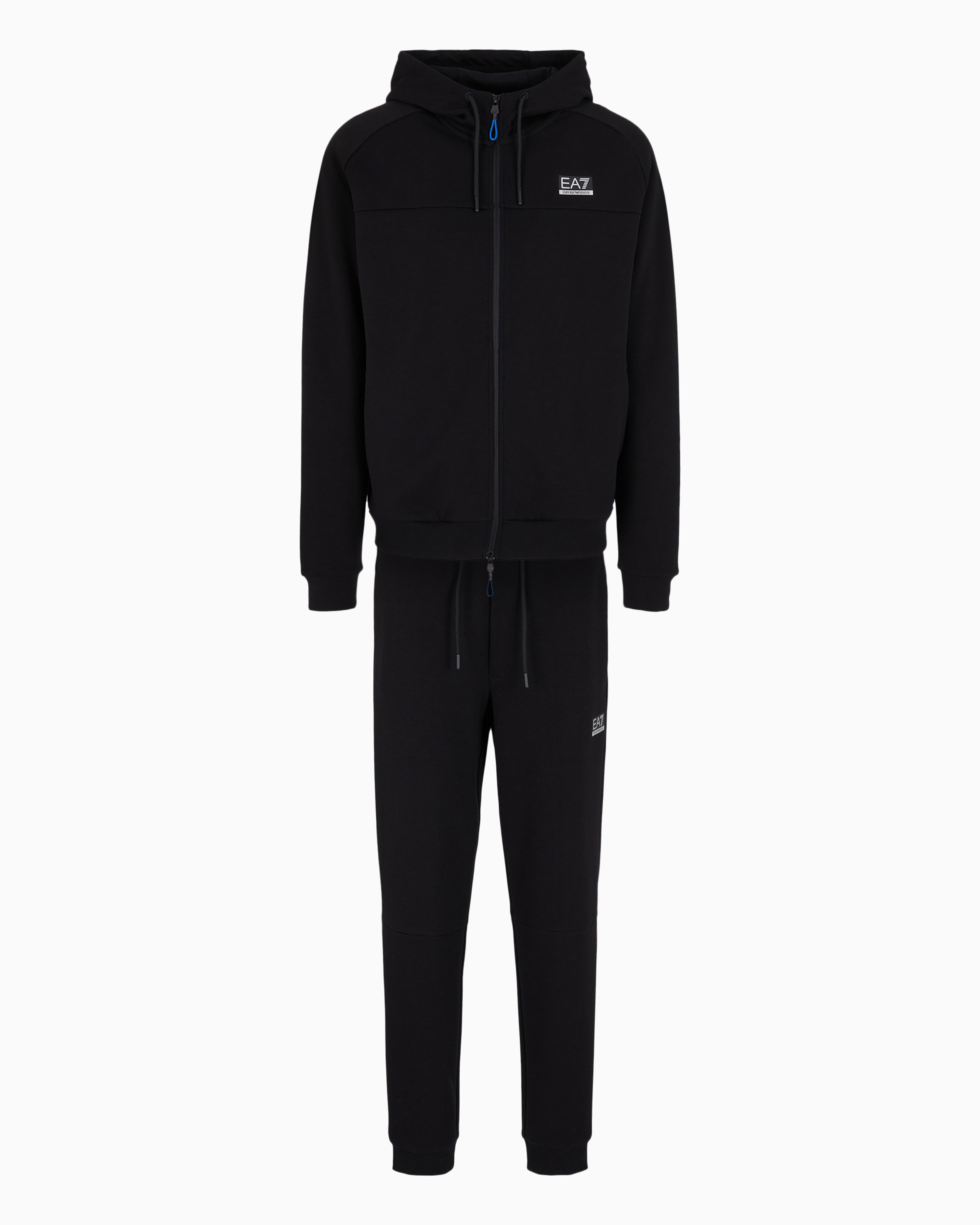Ea7 Official Store Dynamic Athlete Tracksuit In Natural Ventus7 Technical Fabric In Brown