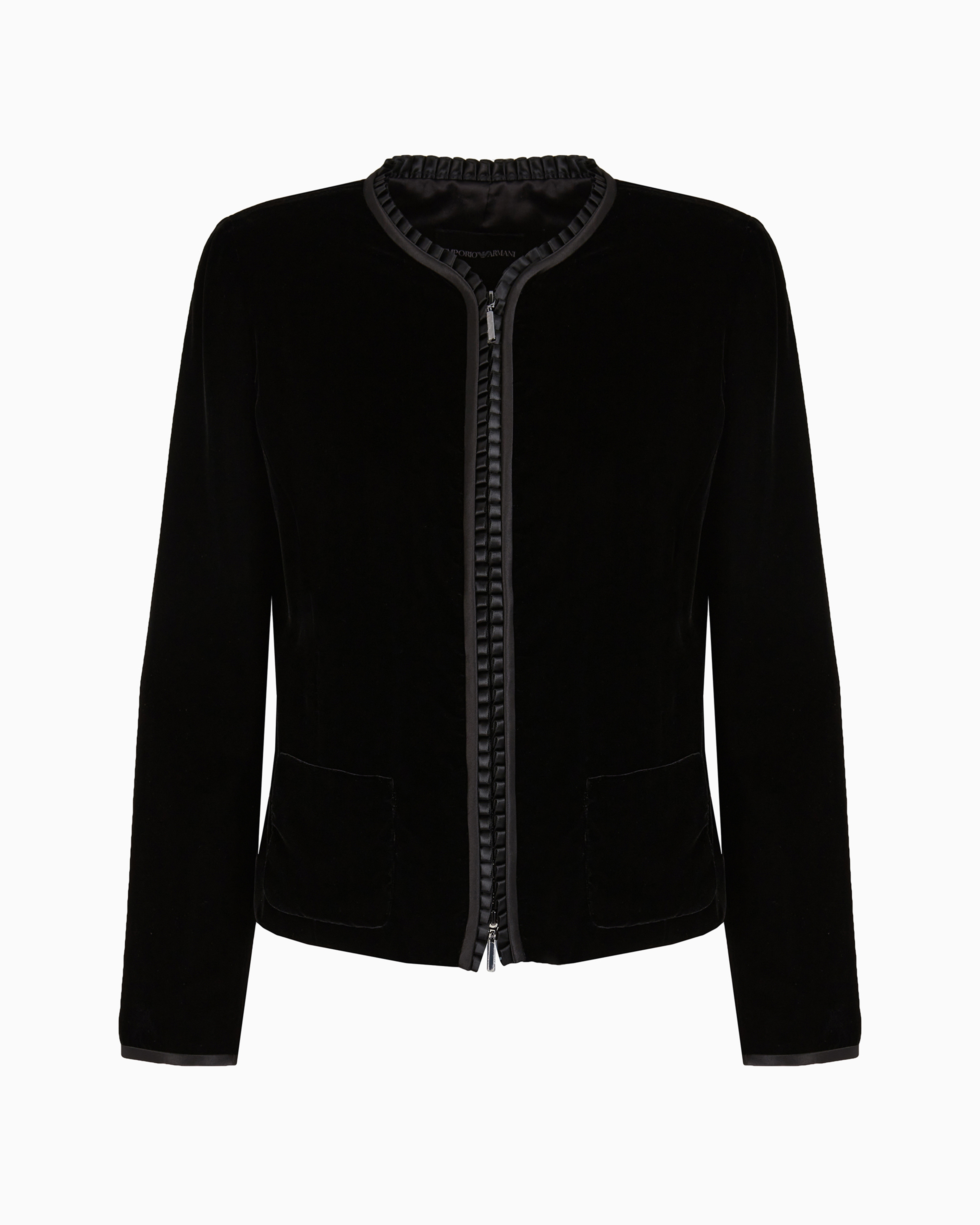 Emporio Armani Official Store Casual Jackets In Black